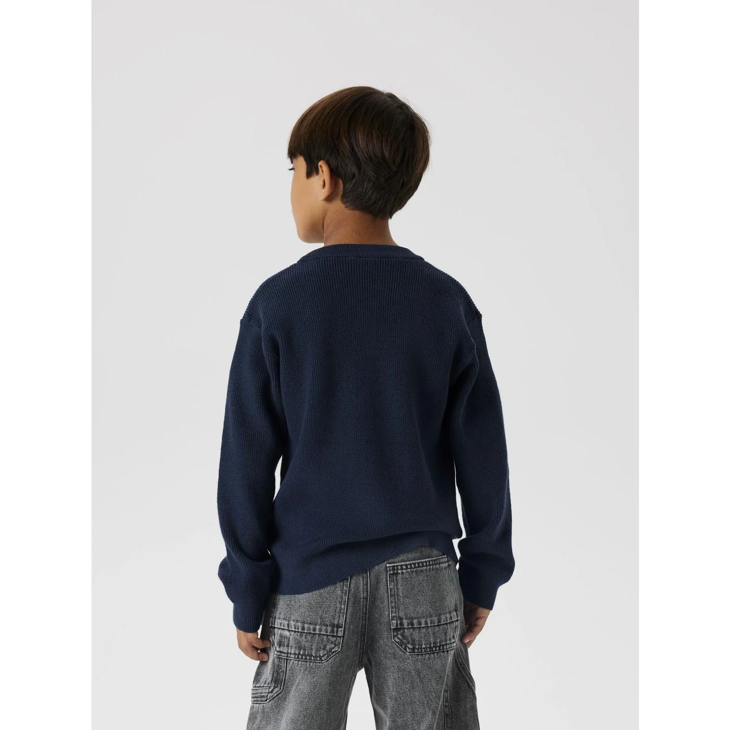 Name It Dark Sapphire Nkmnesolle Ls Pullover Knit Noos - Image 3