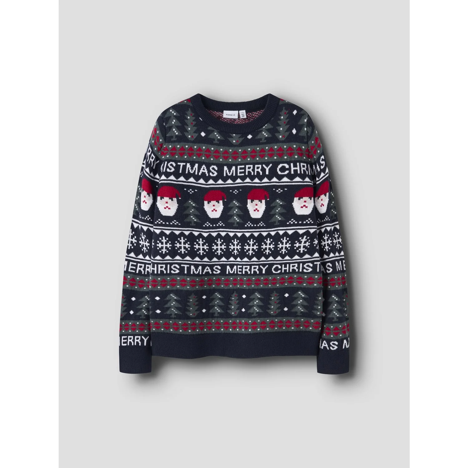 Name It Dark Sapphire Nknrastokka Ls Knit - Image 2