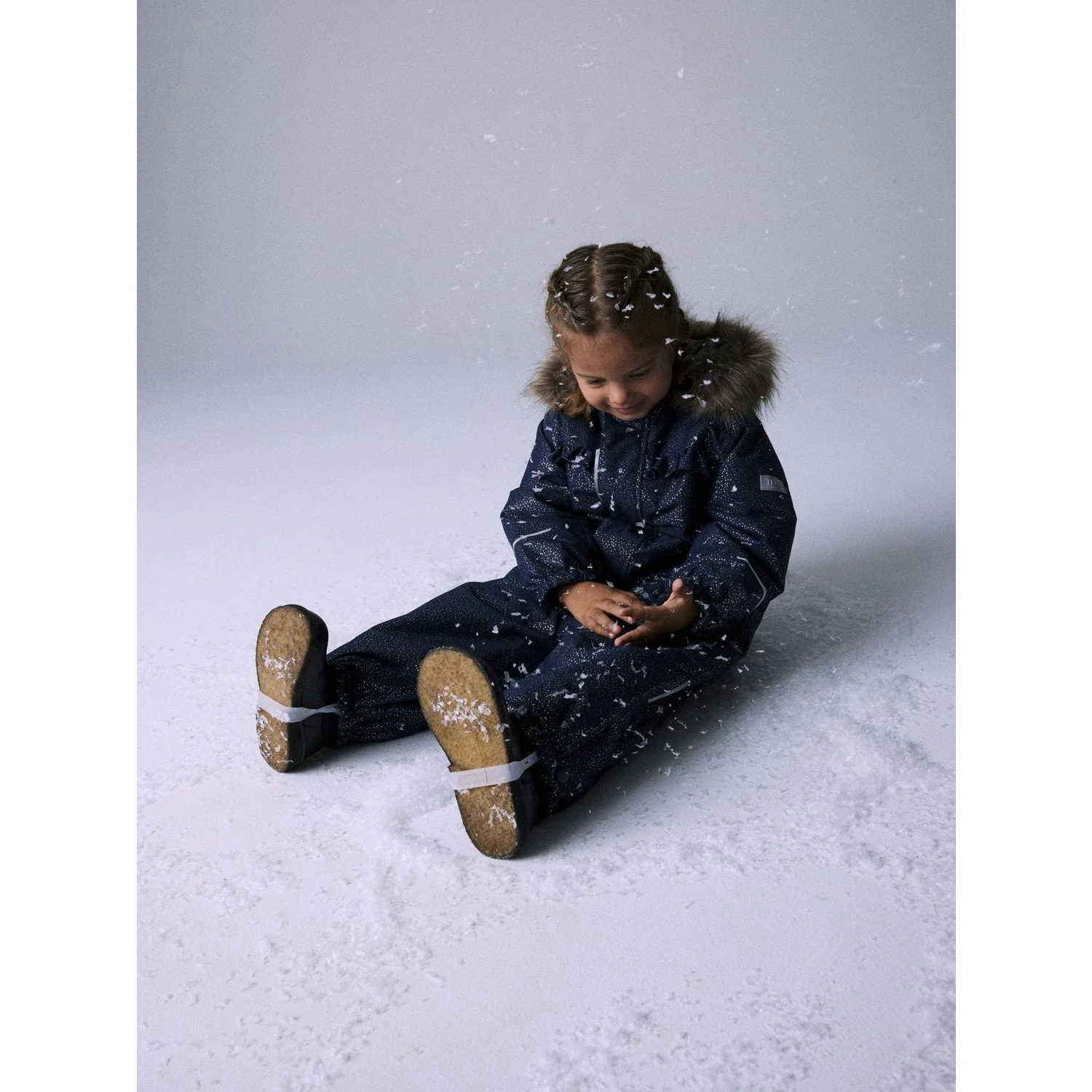 Name It Dark Sapphire Nmfsnow10 Suit Frill Glitter Fo - Image 6