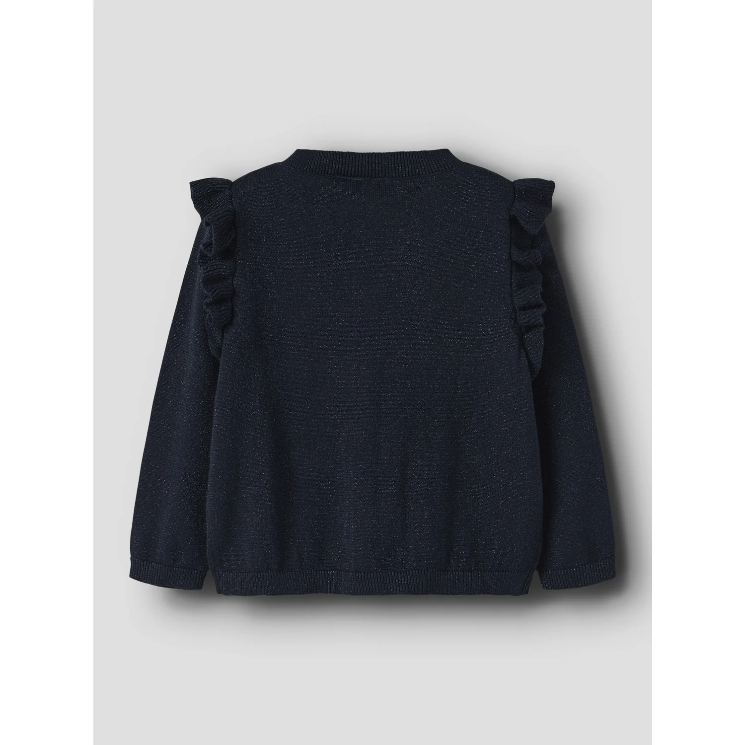 Name It Dark Sapphire Tone In Tone Lurex Nmfabinne Ls Knit Card Noos - Image 2