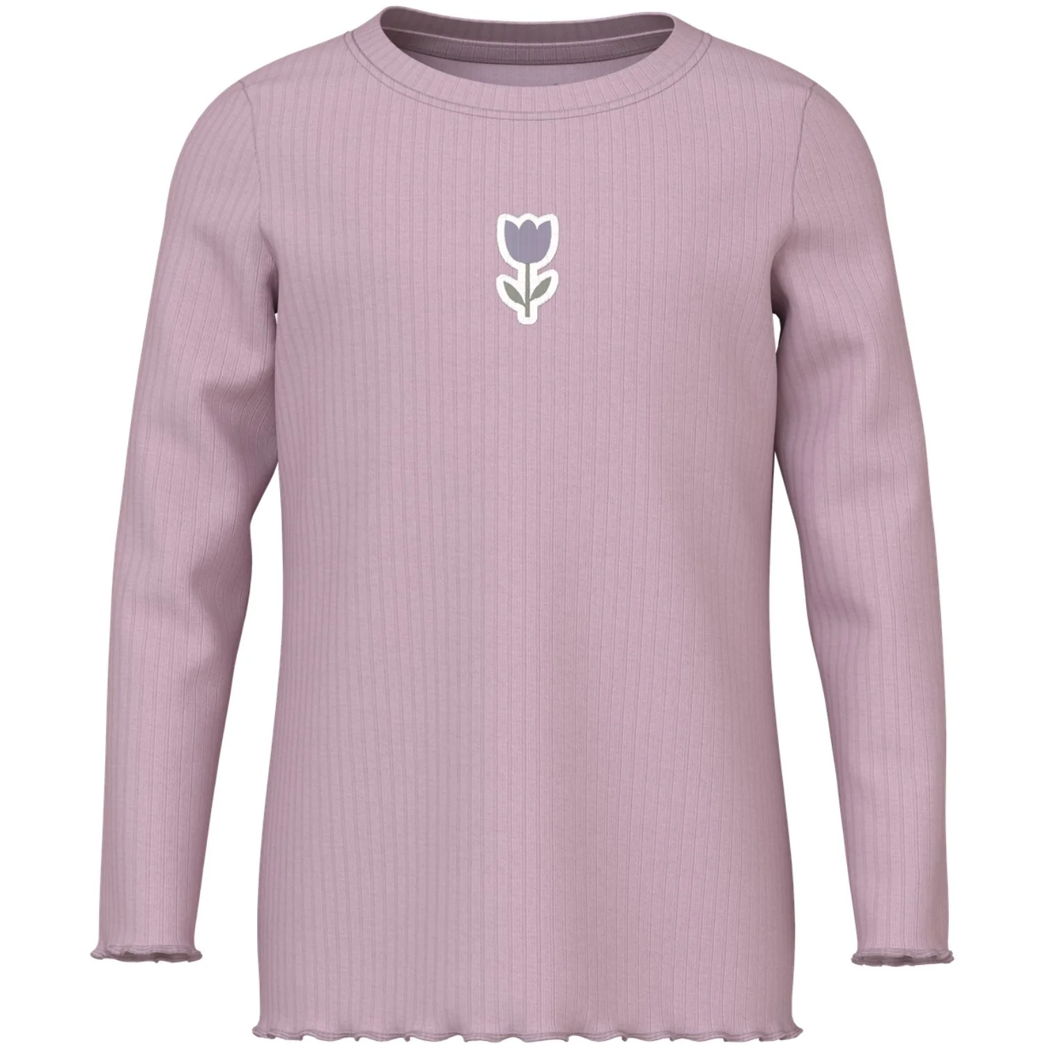 Name It Dawn Pink Tulip Nmfvemma Ls Slim Top