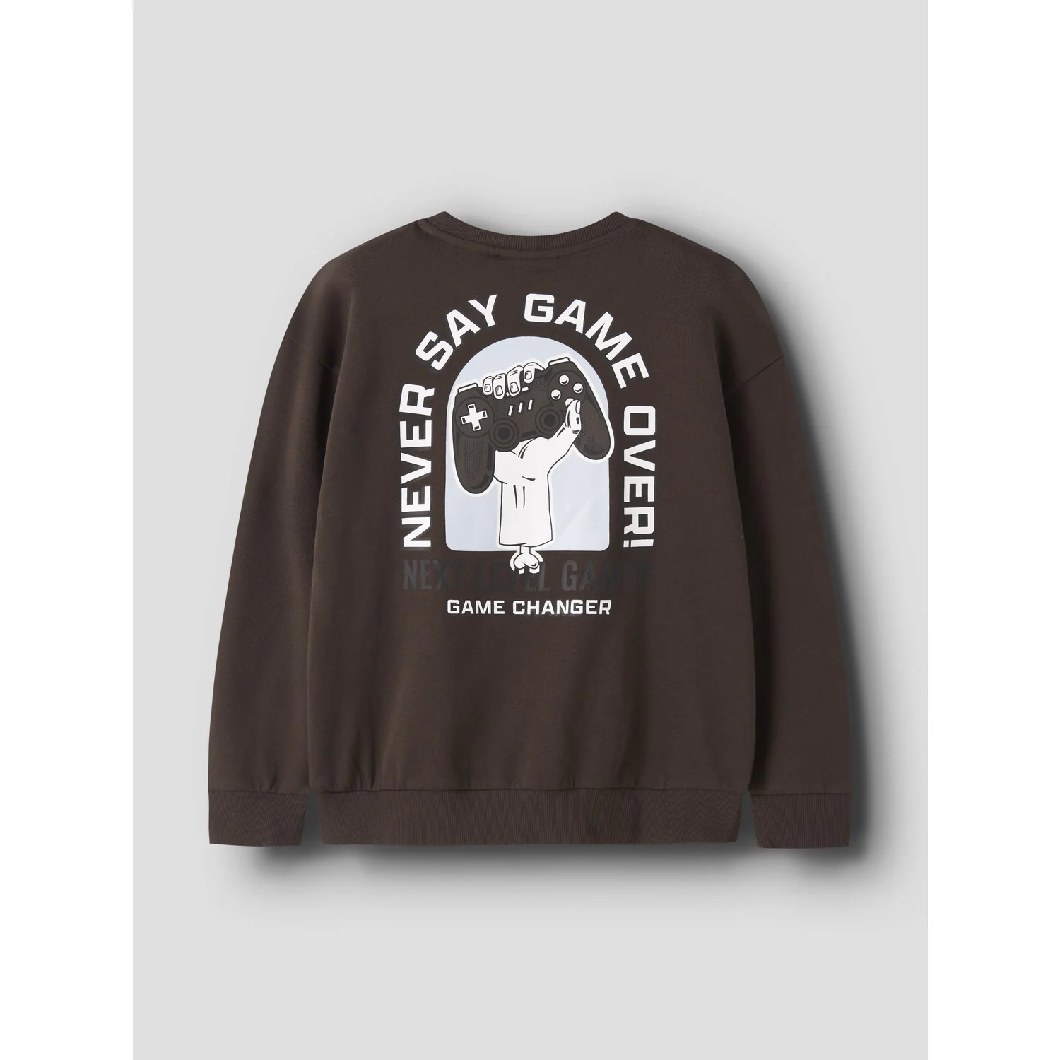 Name It Delicioso Gamer Nkmvildar Ls Nreg Sweat Bru - Image 2