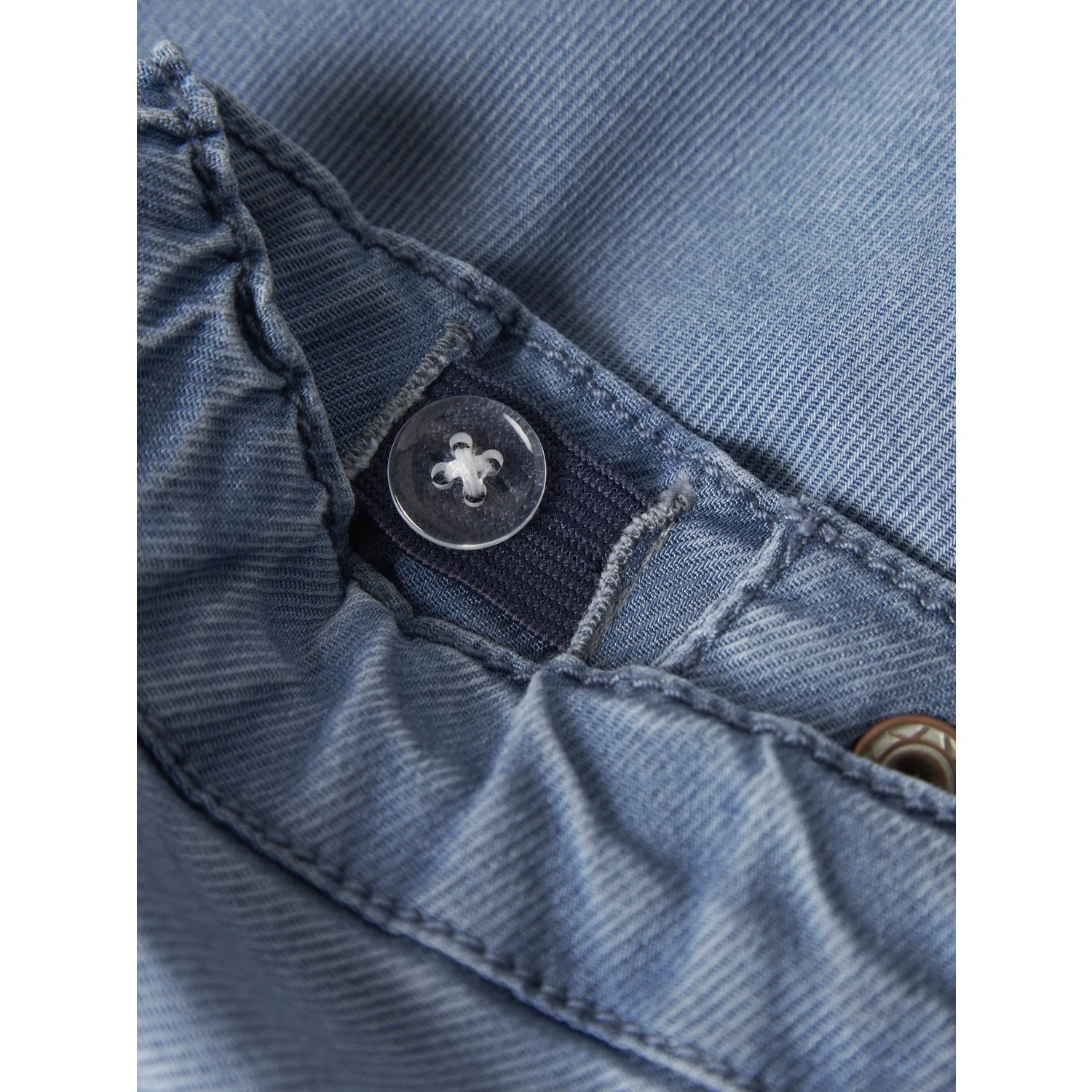 Name It Denim Blue Flower Emb Nbfrose Shaped R Emb Jeans 5321-Yb H - Image 3