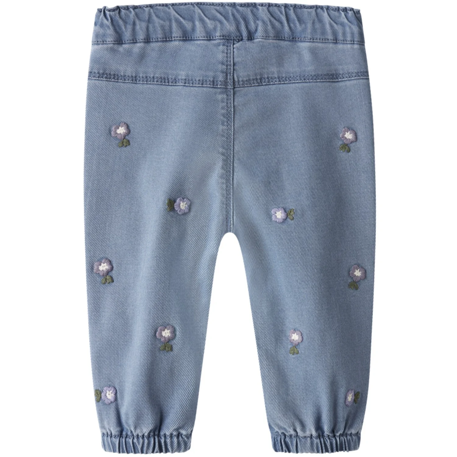 Name It Denim Blue Flower Emb Nbfrose Shaped R Emb Jeans 5321-Yb H - Image 4
