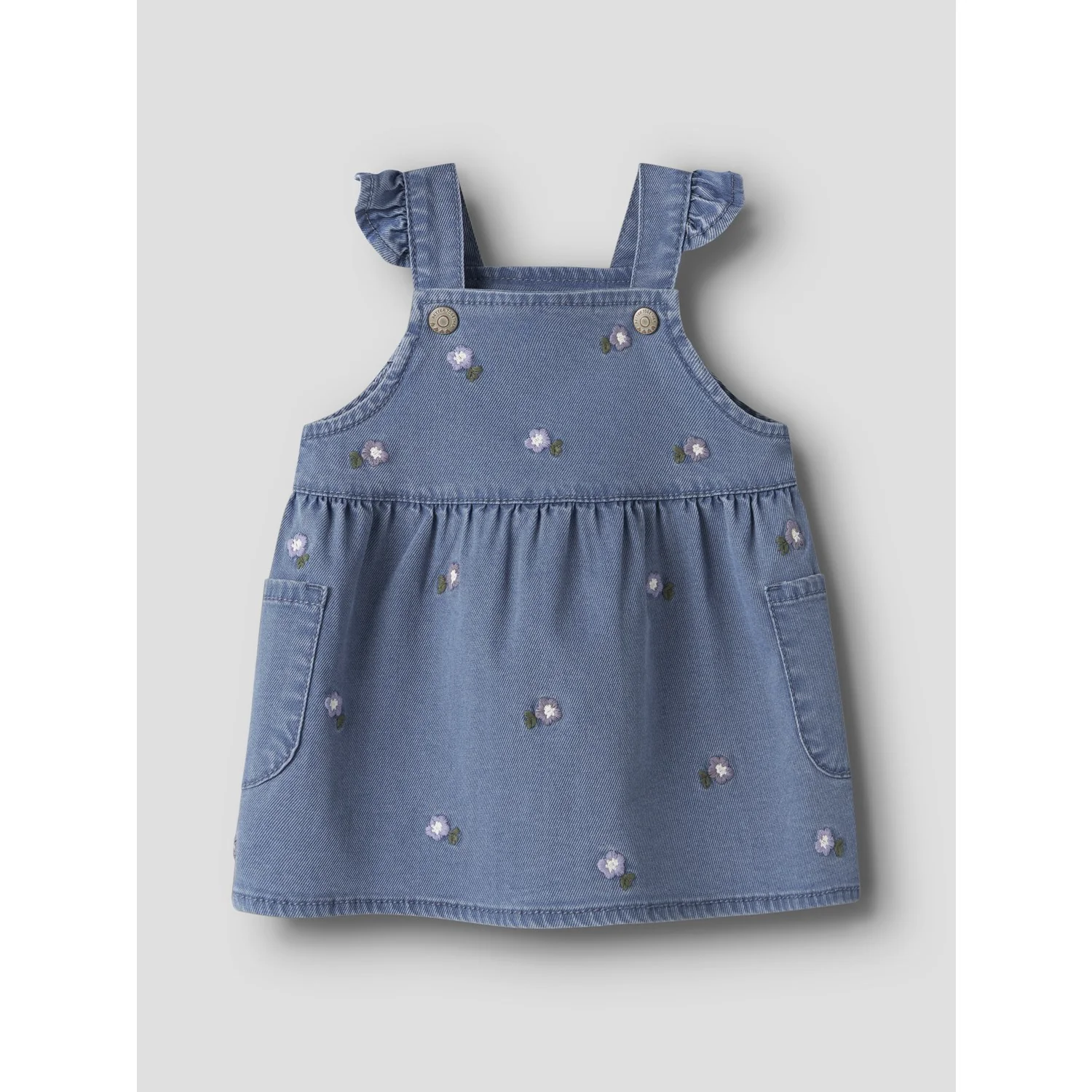 Name It Denim Blue Flower Emb Nbfsage Dnm Spencer 3606-Yb - Image 3