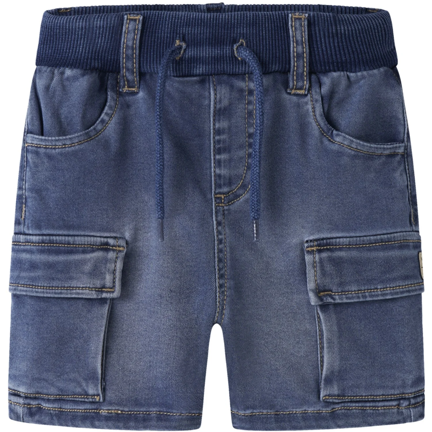 Name It Denim Blue Nmmben Baggy Dnm L Shorts 8610-To Noos