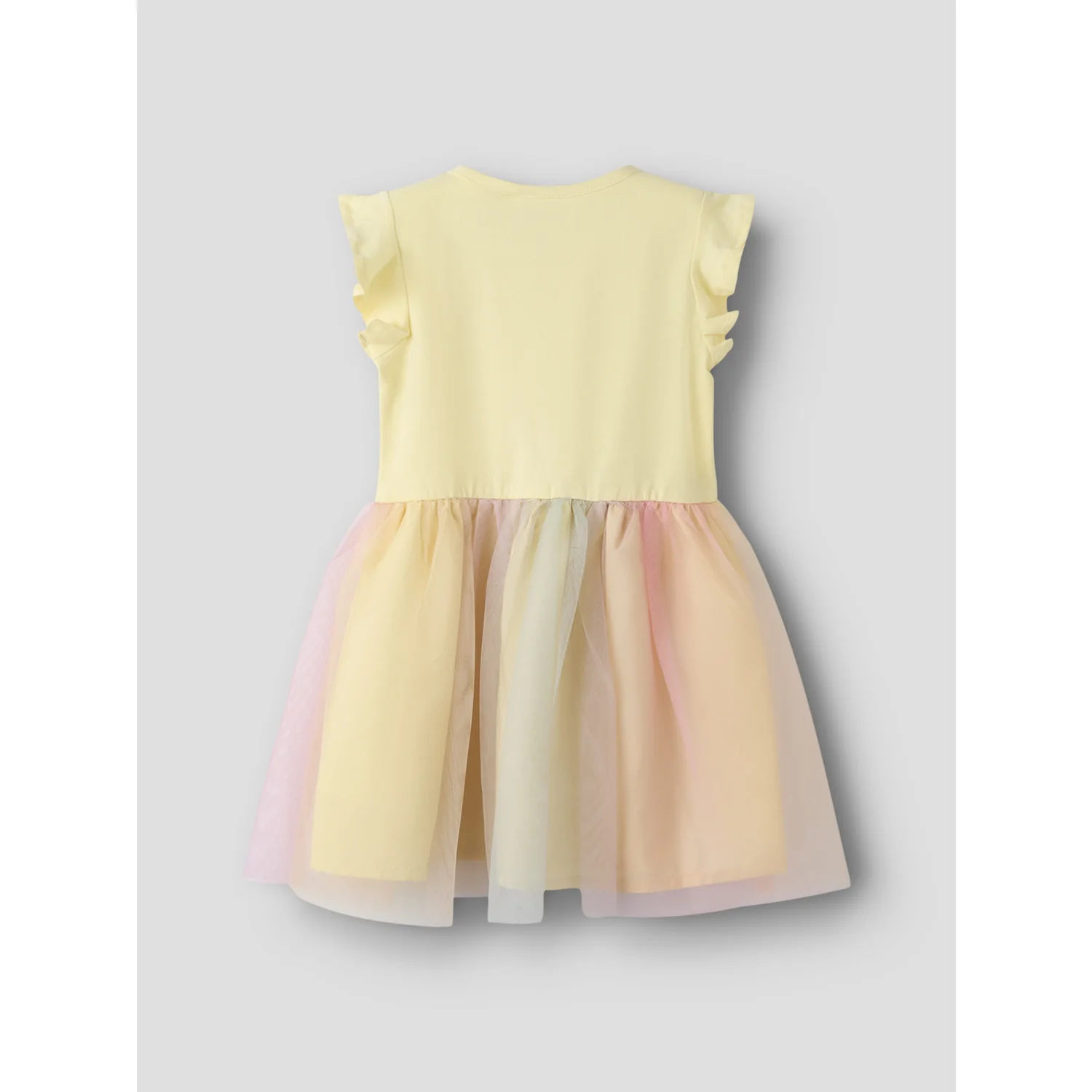 Name It Double Cream Nmfadaja Mlp Ss Tulle Dress Cplg - Image 4