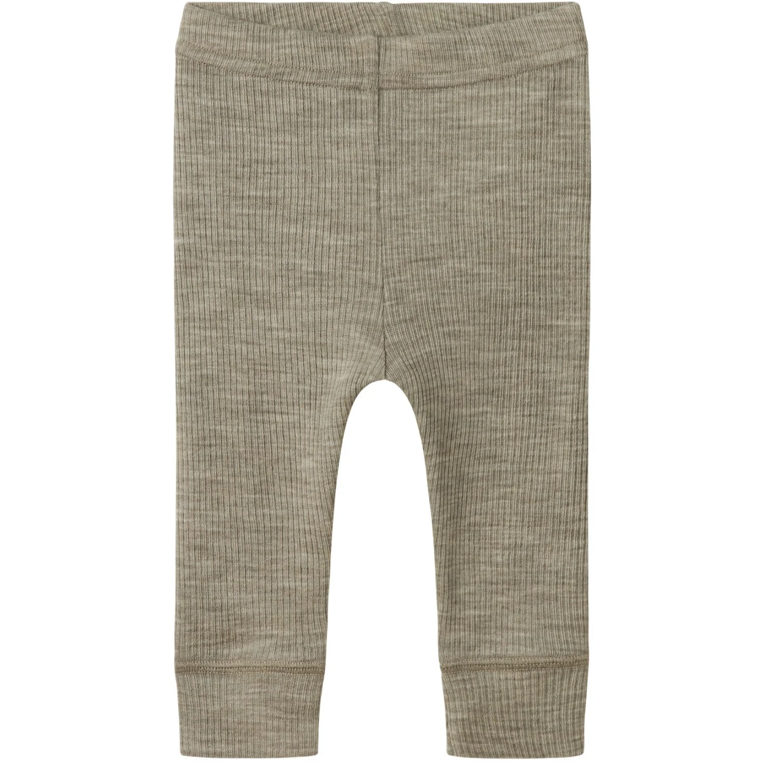 Name It Dried Sage Nbnwax Wool Rib Leggings Noos