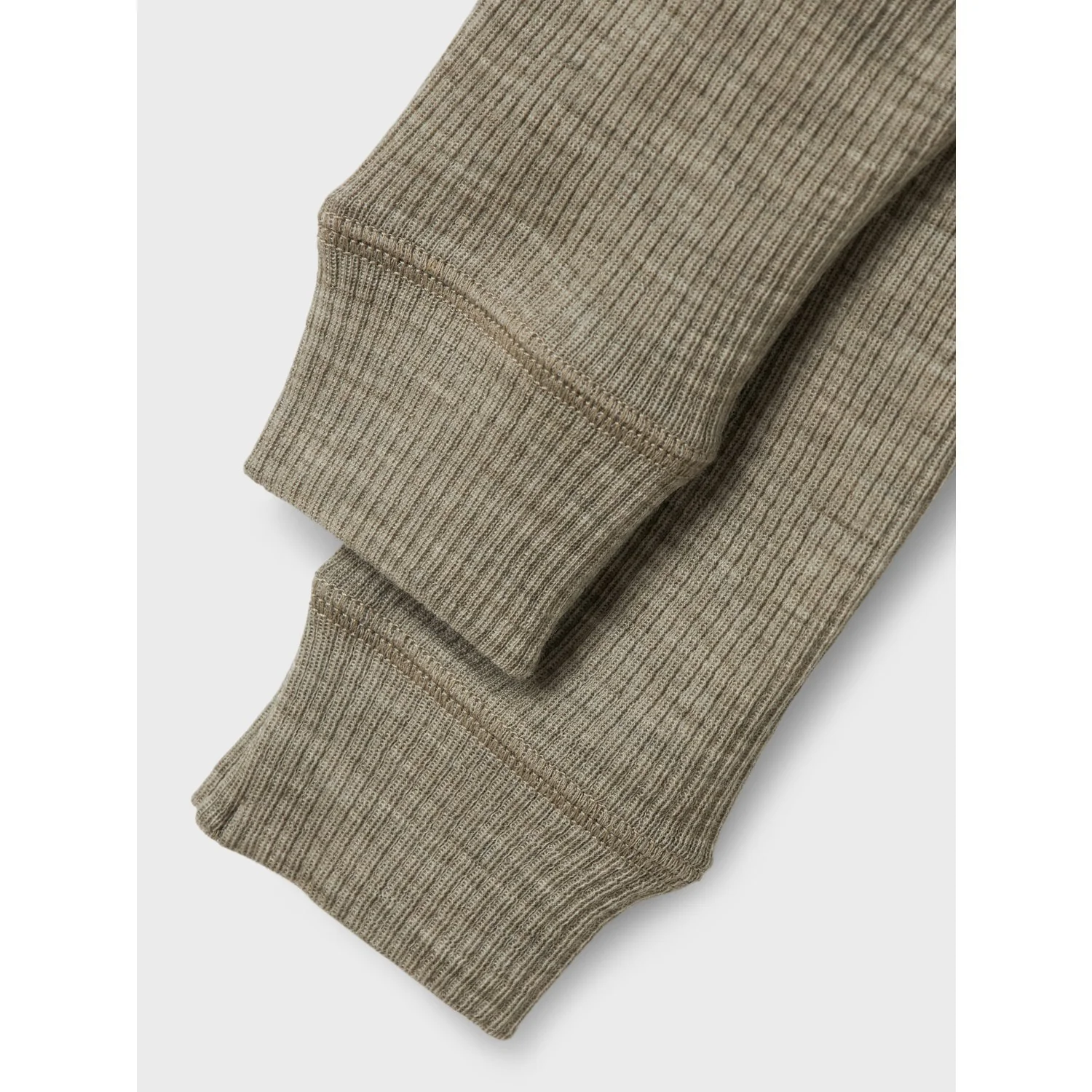 Name It Dried Sage Nbnwax Wool Rib Leggings Noos - Image 3
