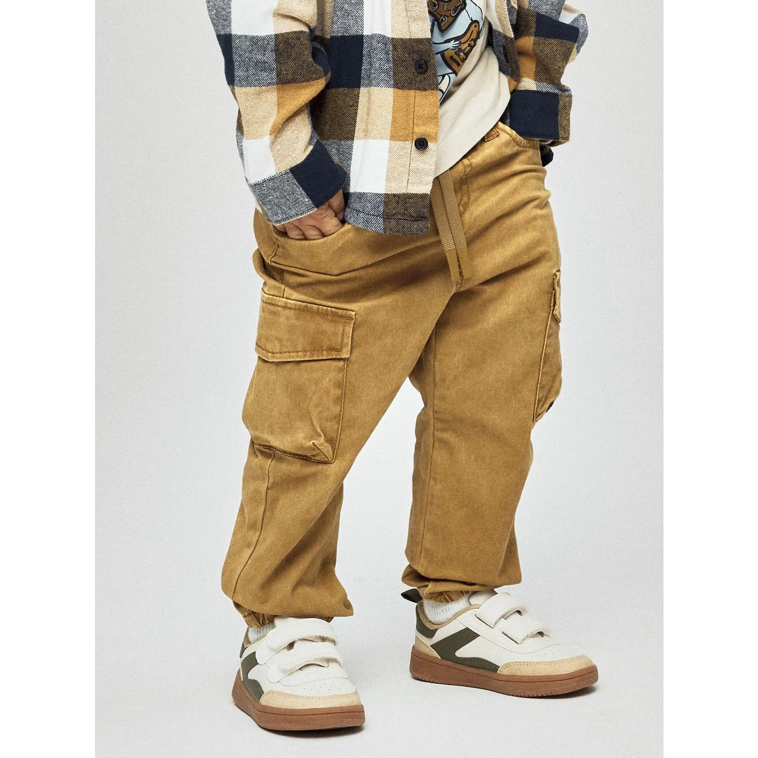 Name It Dull Gold Nmmben Cargo R Twi Pants 1771-Hi Noos - Image 3