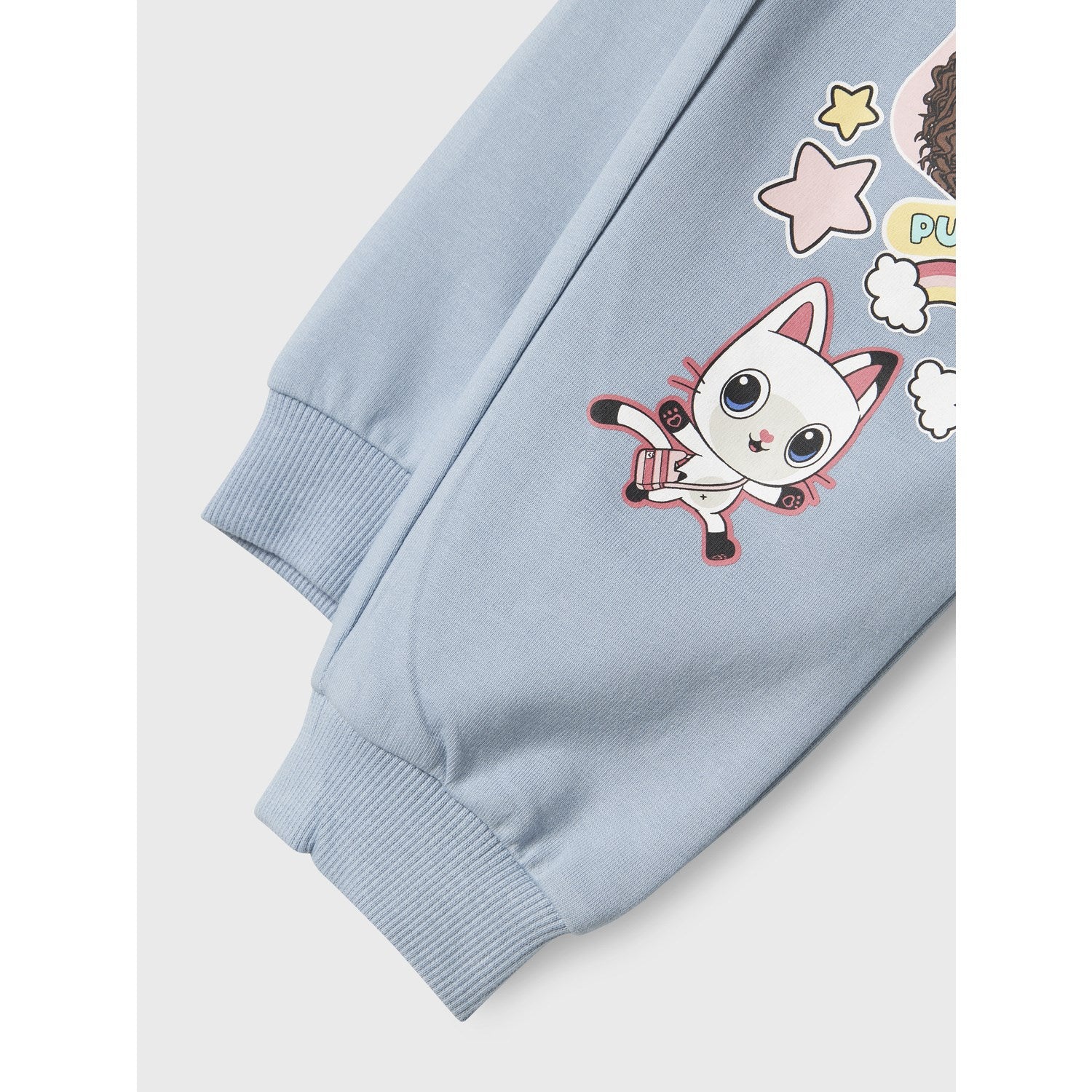 Name It Dusty Blue Nmfjyla Gabby Swe Pants Unb Sky - Image 5