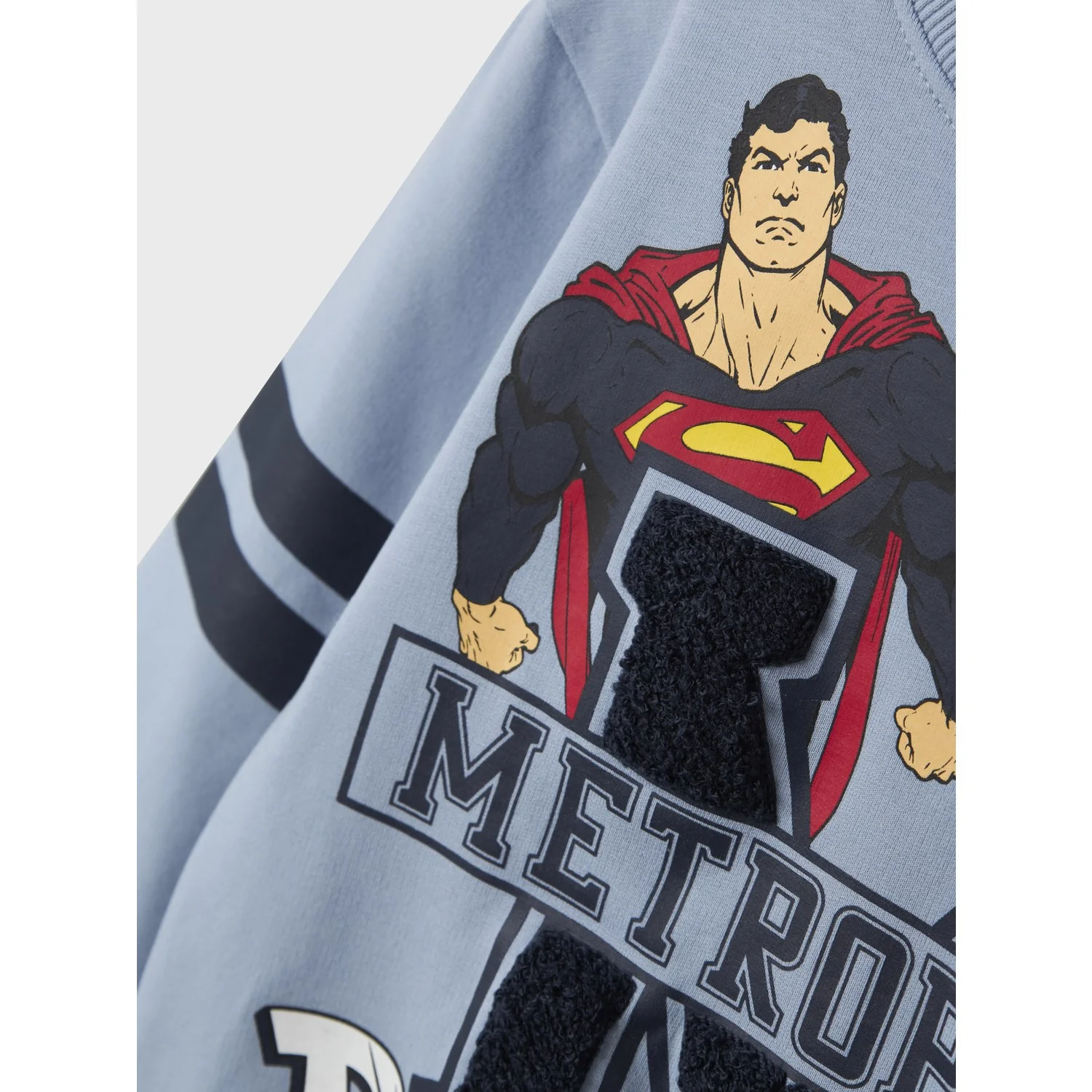 Name It Dusty Blue Nmmjasp Superman Nreg Sweat Unb Wab - Image 4