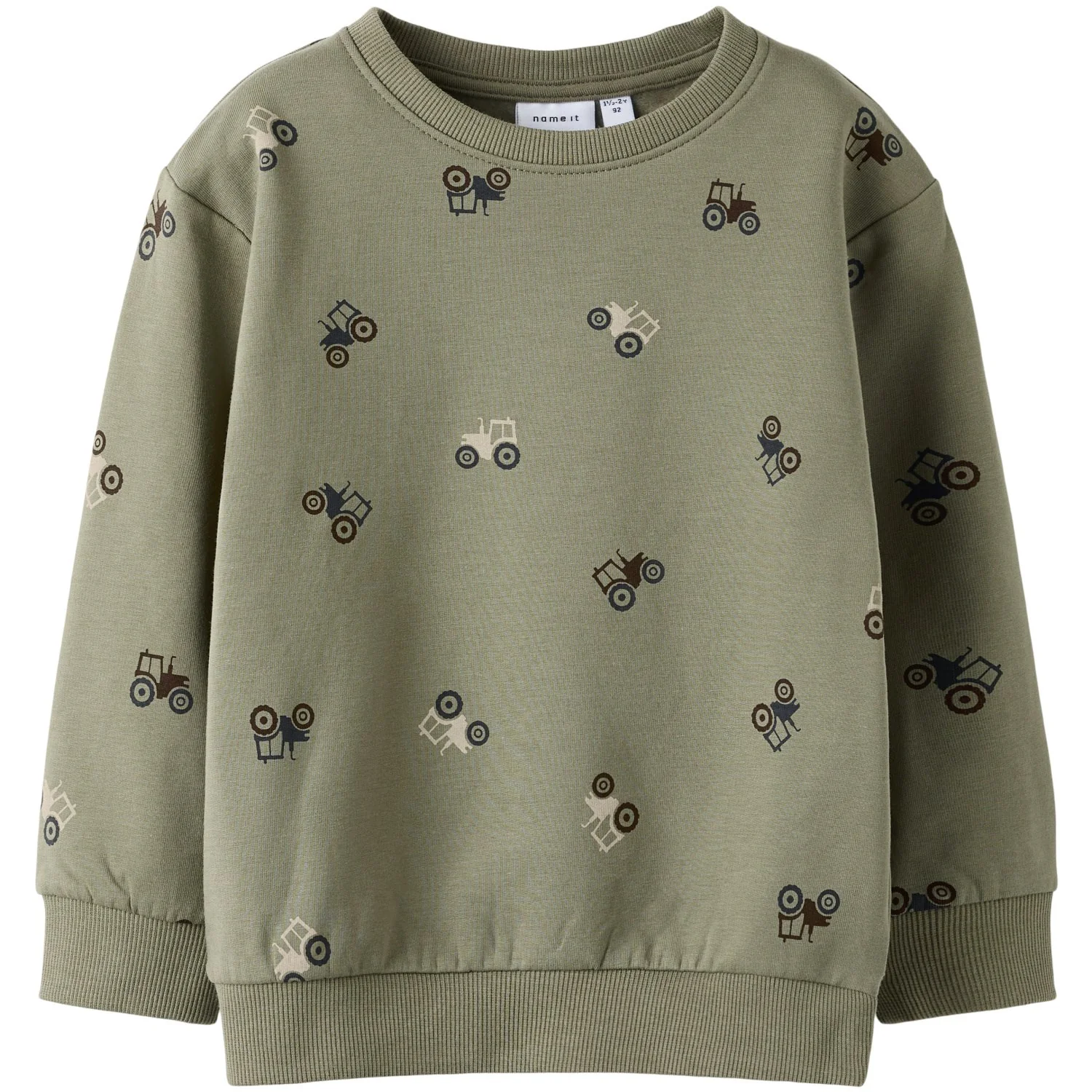 Name It Dusty Olive Nmmnivano Ls Nreg Swe Bru
