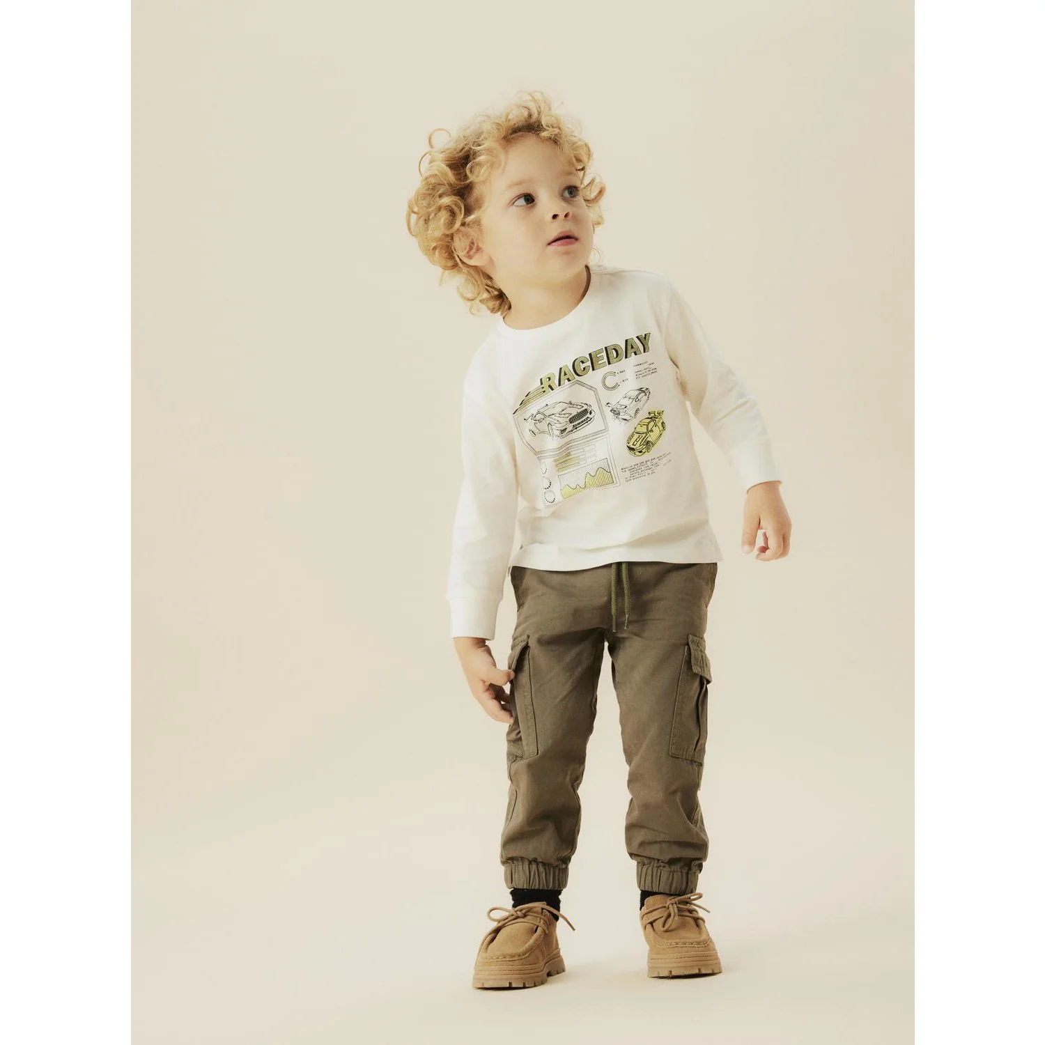 Name It Dusty Olive Nmmryan Twill Cargo Pants R 5553-Va Tb - Image 10