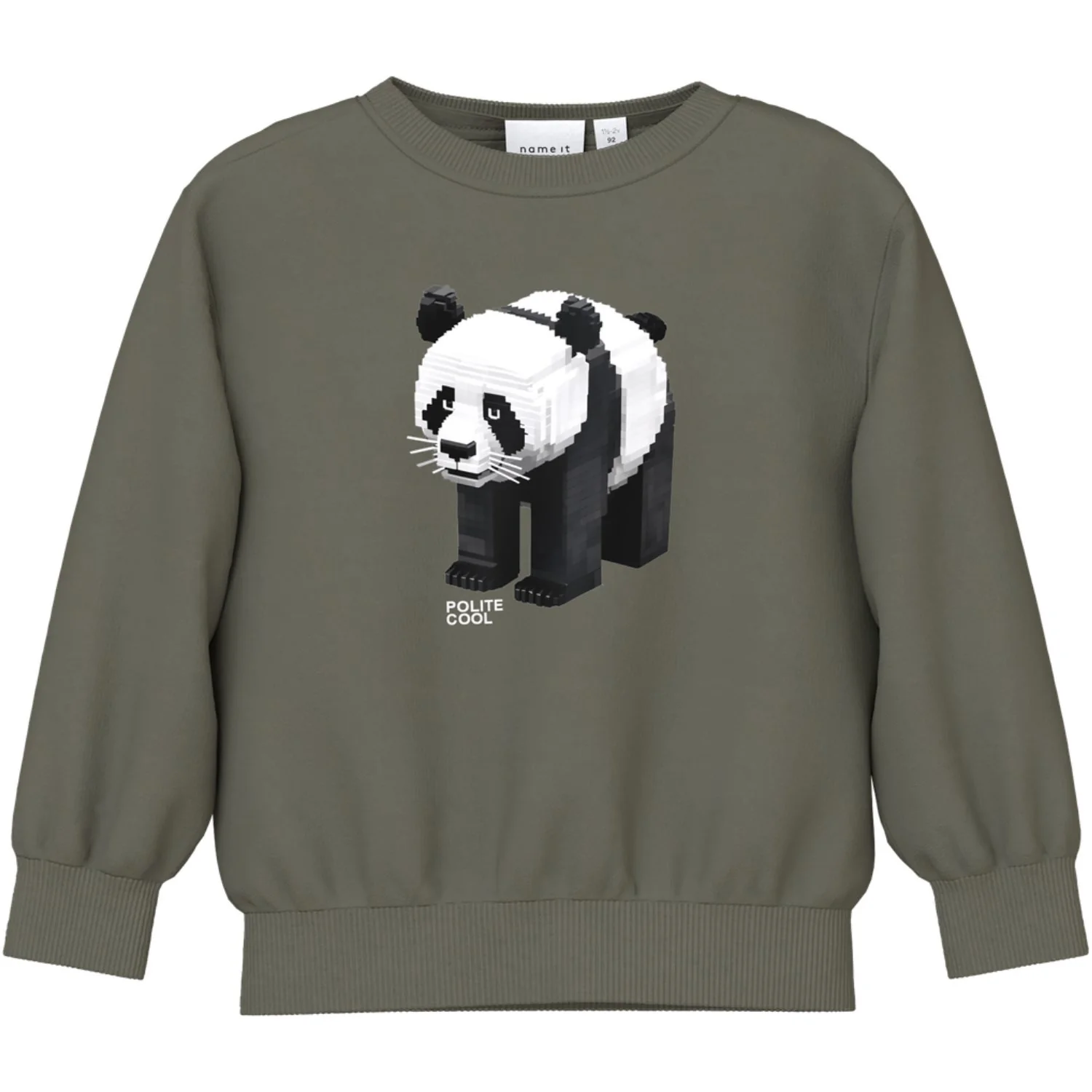Name It Dusty Olive Nmmsigurt Ls Nreg Swe Bru