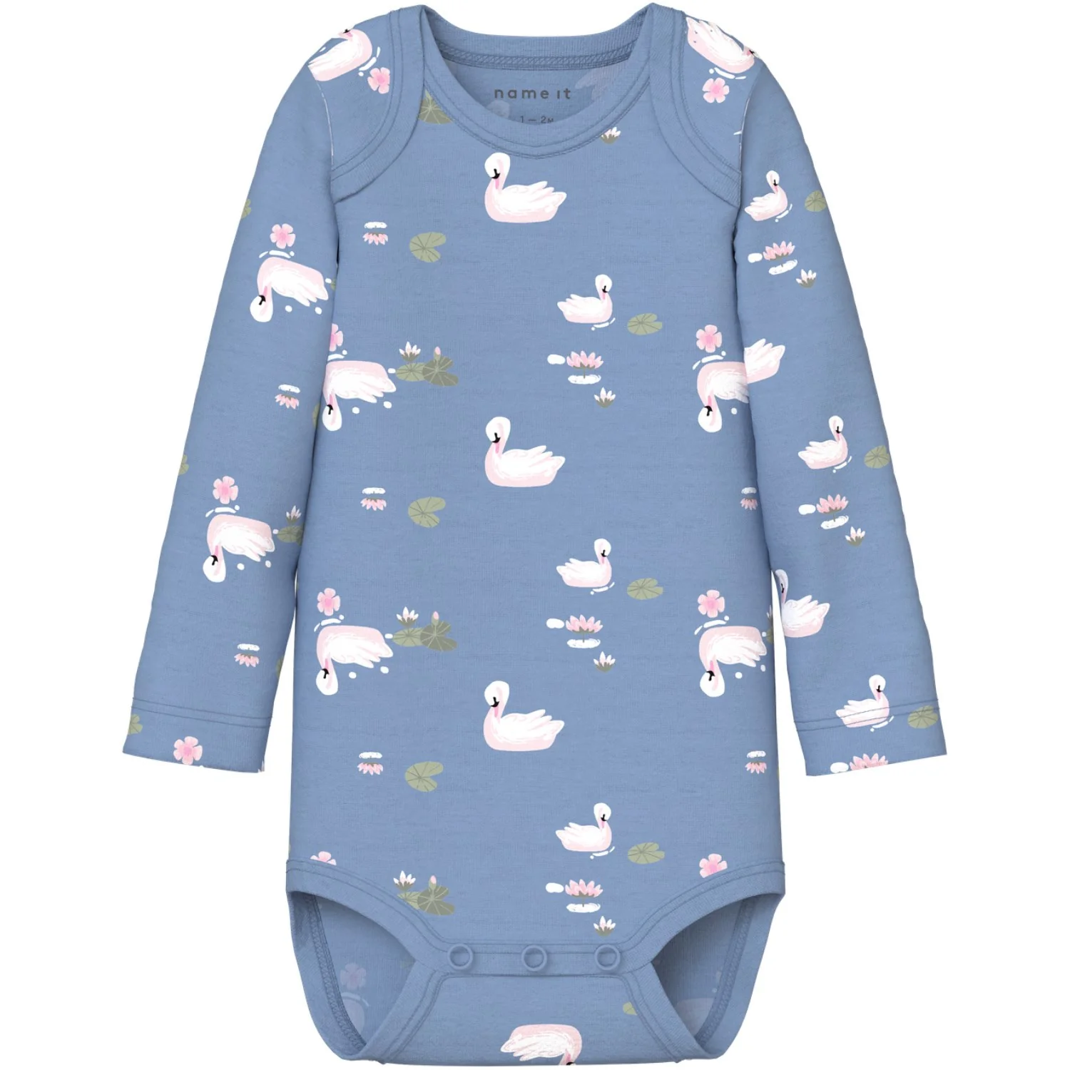 Name It Endless Sky Nbfbody 3P Ls Swan Noos - Image 3