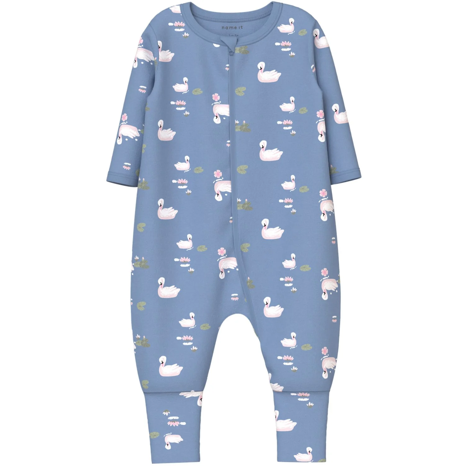 Name It Endless Sky Nbfnightsuit 2P Zip Ff Swan Noos - Image 2