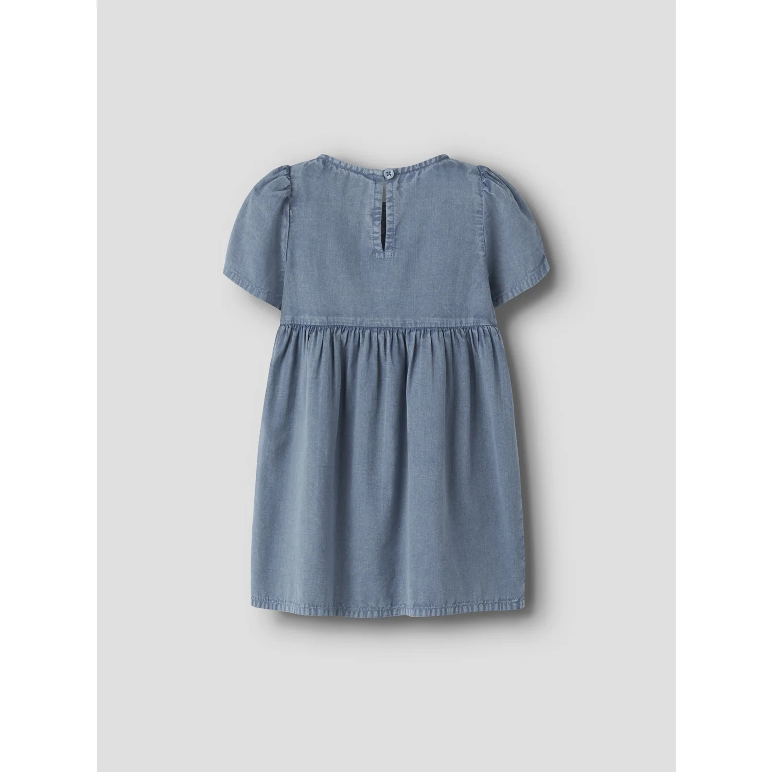 Name It Faded Denim Nmfherta Ss Dress - Image 2