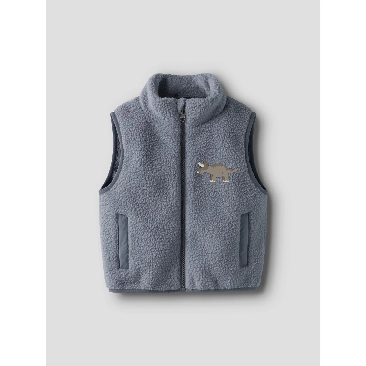 Name It Flint Stone Nmmmall Sherpa Vest - Image 4
