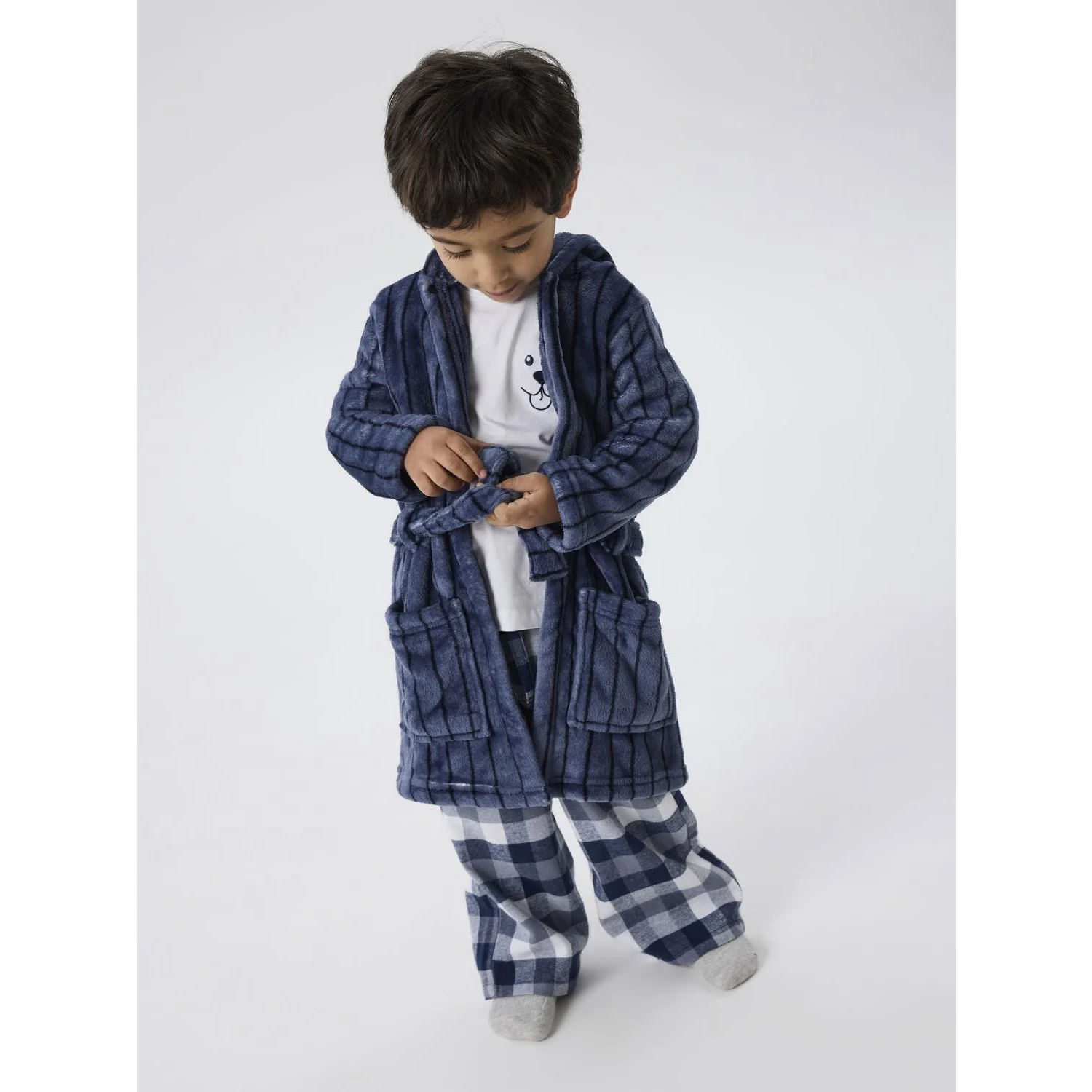 Name It Flint Stone Nmmracer Morning Robe - Image 2