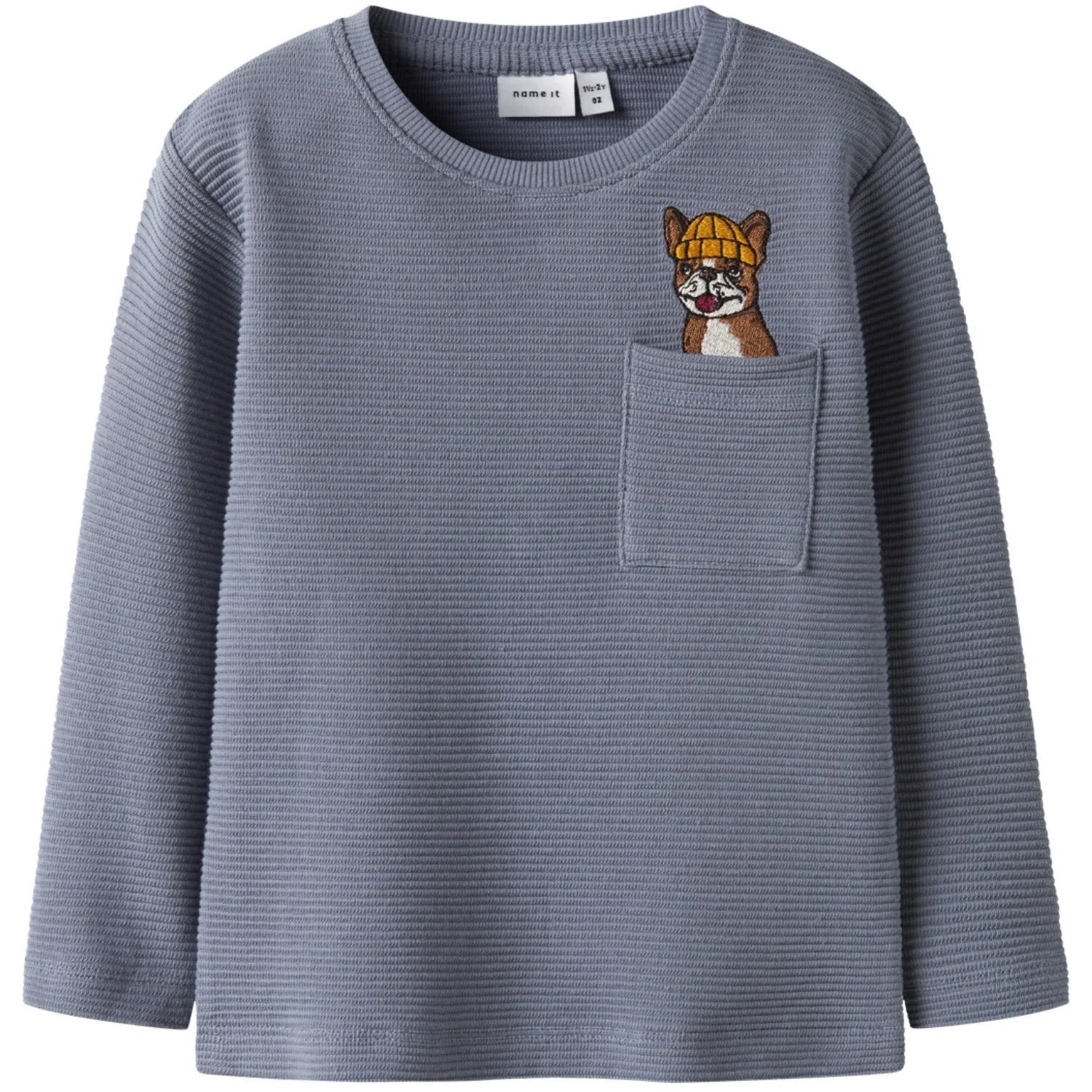 Name It Flint Stone Nmmrofus Ls Nreg Top
