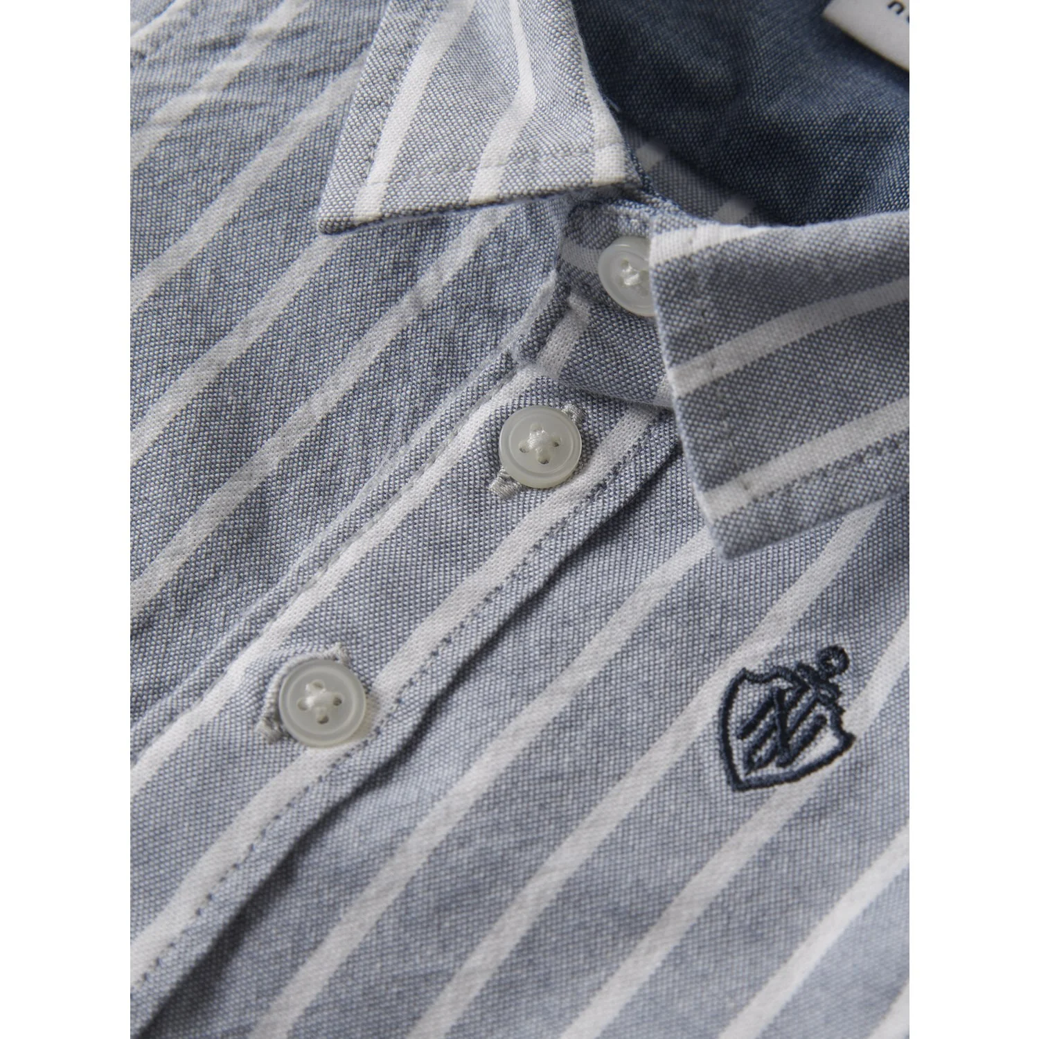 Name It Flint Stone Thin Stripe - Bright White Nbmrekid Shirtbody - Image 3