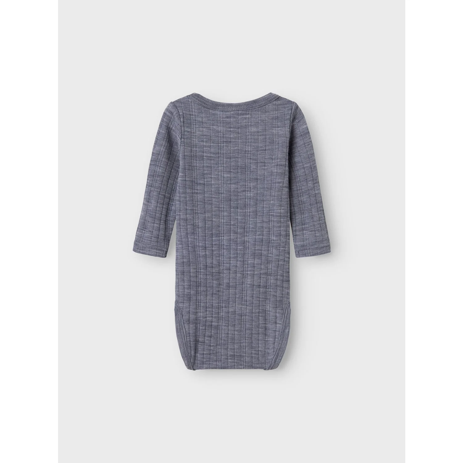 Name It Folkstone Gray Nbmwang Wool Needle Ls Body Solid Noos - Image 4