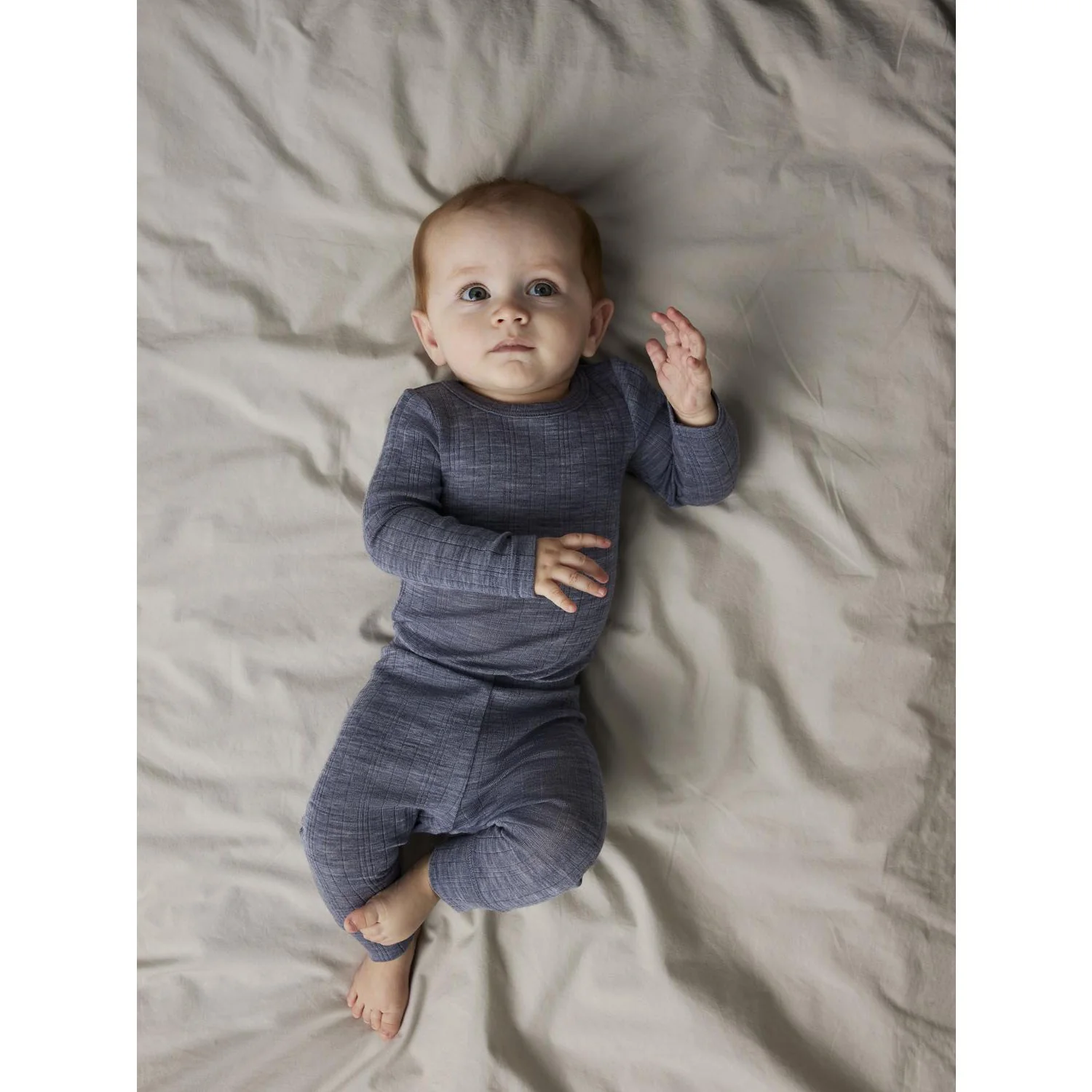 Name It Folkstone Gray Nbmwang Wool Needle Ls Body Solid Noos - Image 7