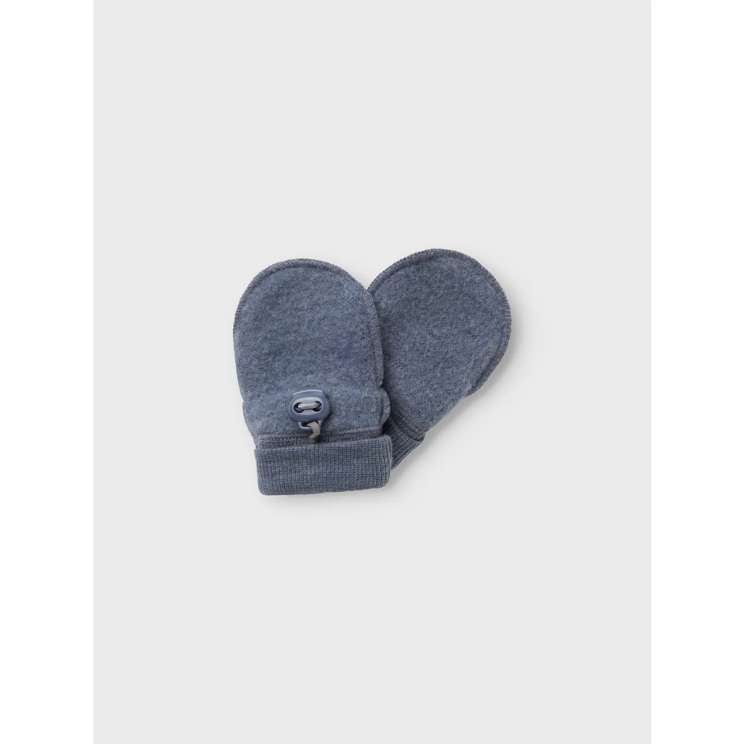 Name It Folkstone Gray Nbmwmino Wool Bru Mittens Wo/Thumb - Image 3