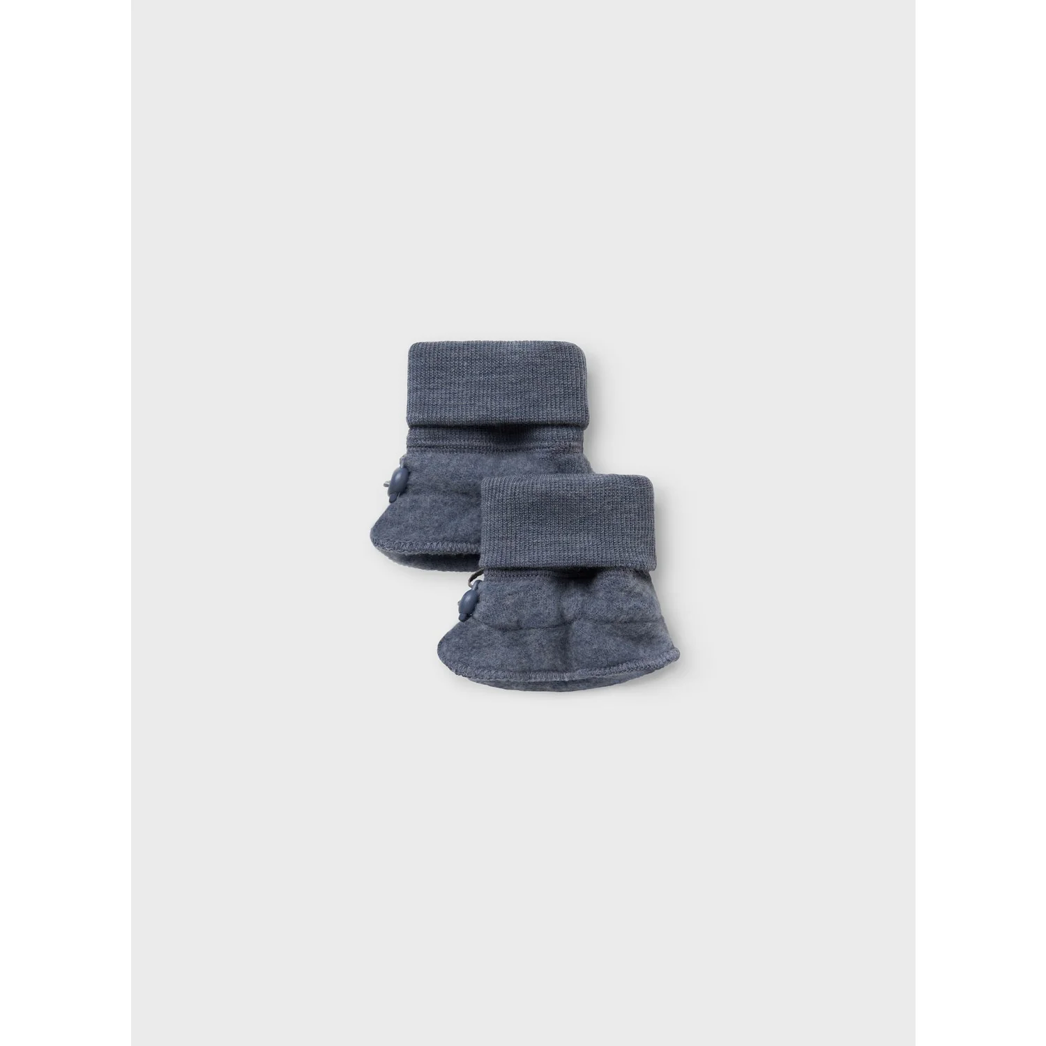 Name It Folkstone Gray Nbmwmino Wool Bru Slippers - Image 3