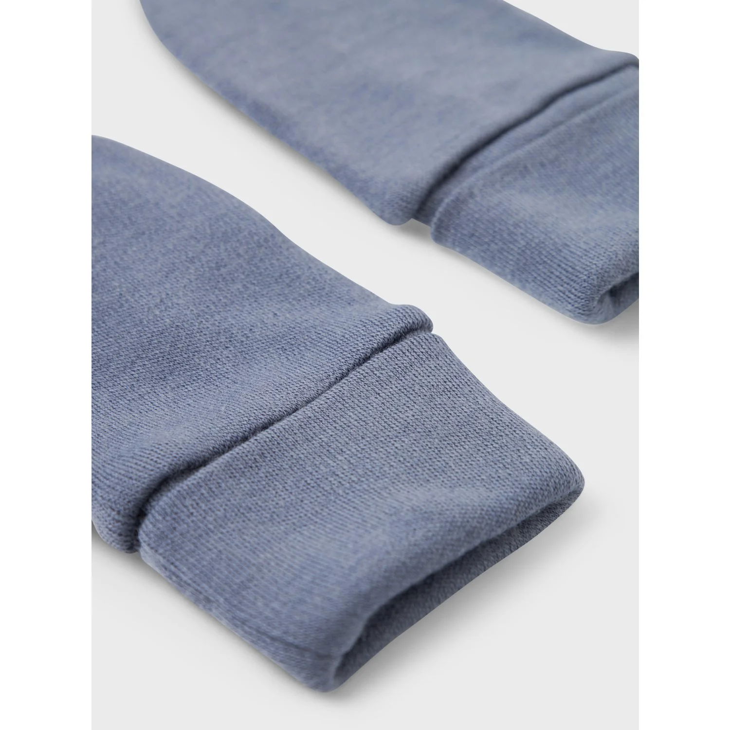 Name It Folkstone Gray Nmmwillit Wool Mittens W/Thumb - Image 2