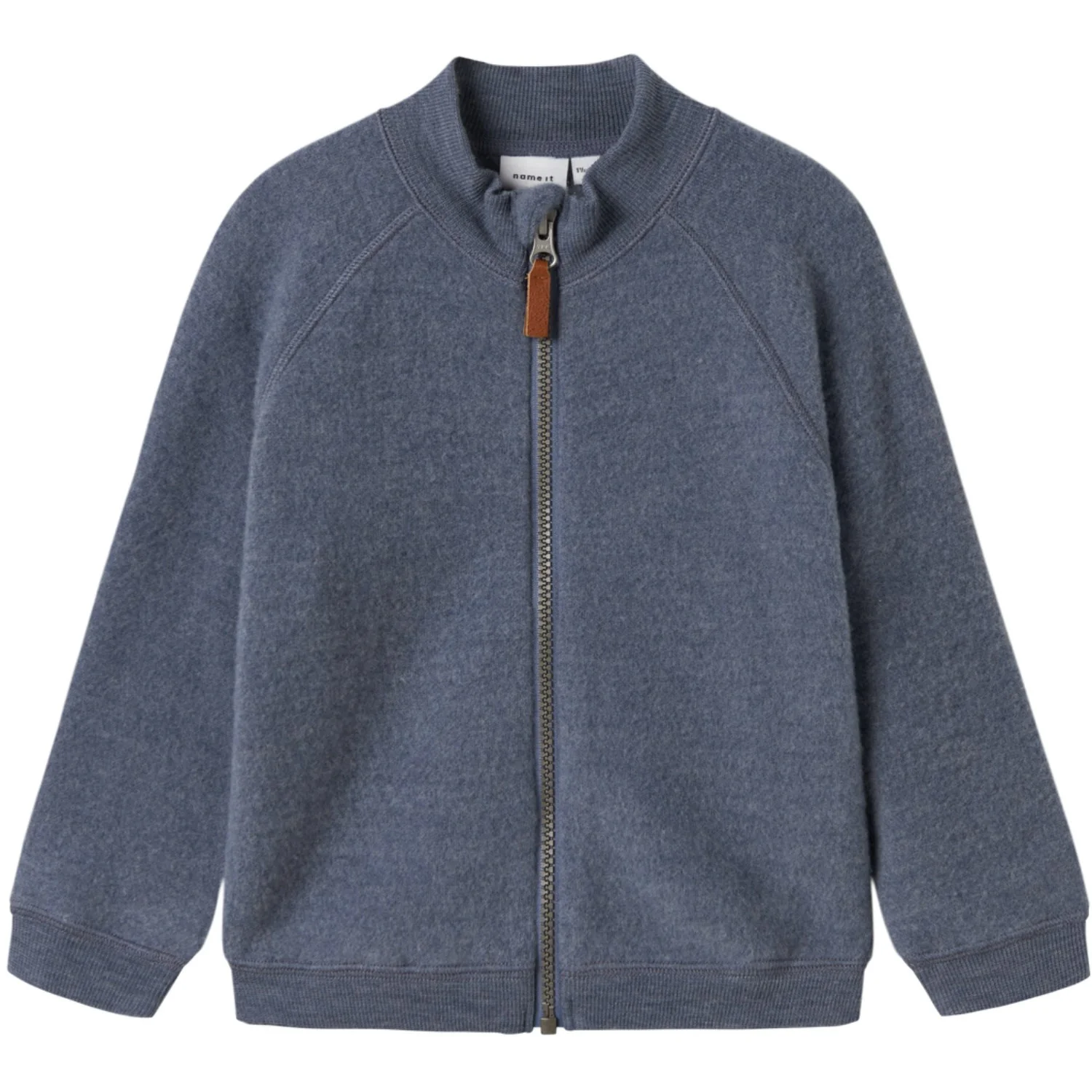 Name It Folkstone Gray Nmmwmino Wool Brushed Ls Card