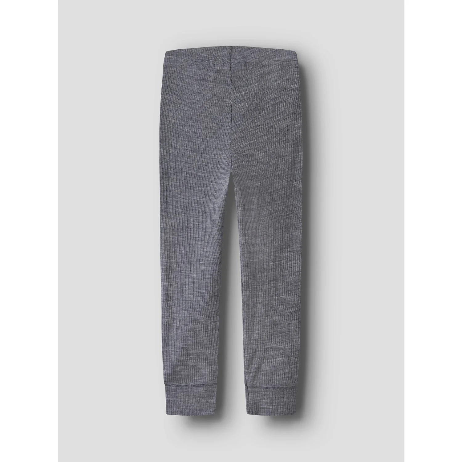 Name It Folkstone Gray Nmnwax Wool Rib Leggings Noos - Image 2