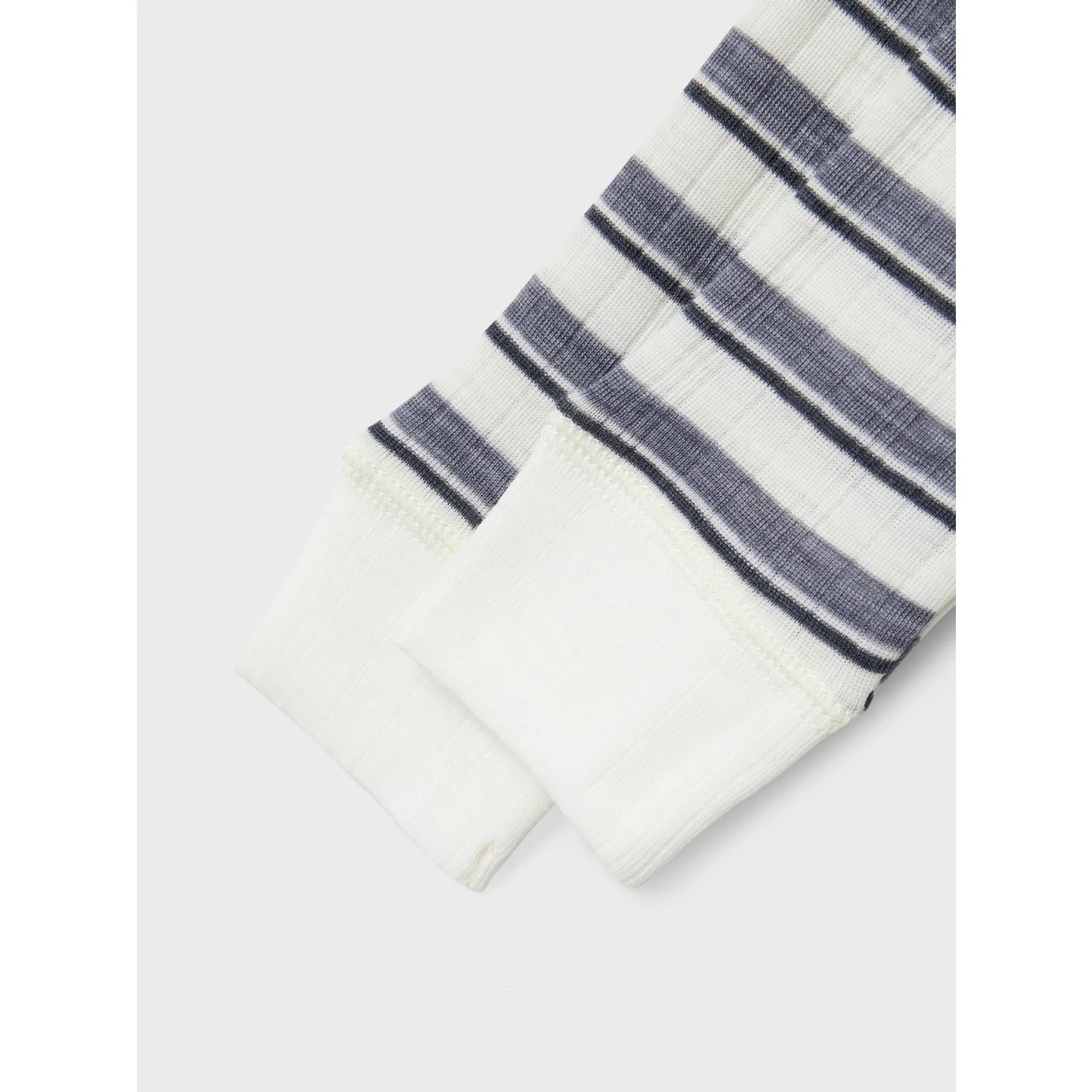Name It Folkstone Gray Snow White Nbmwang Wool Needle Long Johns Noos - Image 3