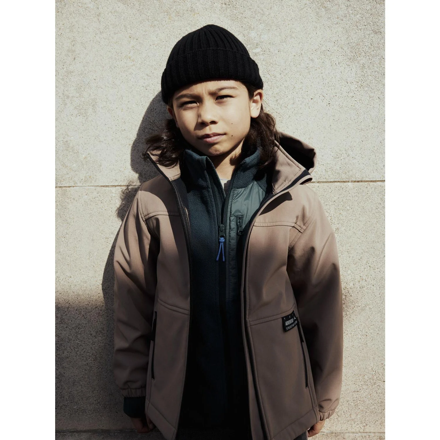 Name It Fossil Nkmalfa08 Softshell Jacket Run Fo - Image 2