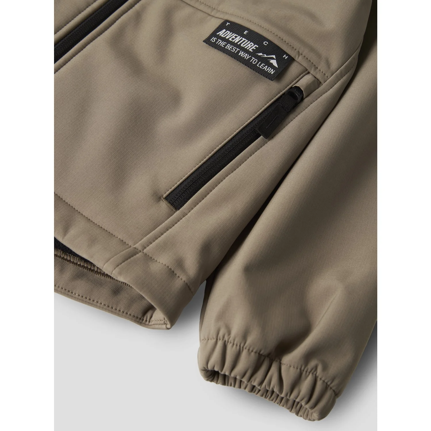 Name It Fossil Nkmalfa08 Softshell Jacket Run Fo - Image 4