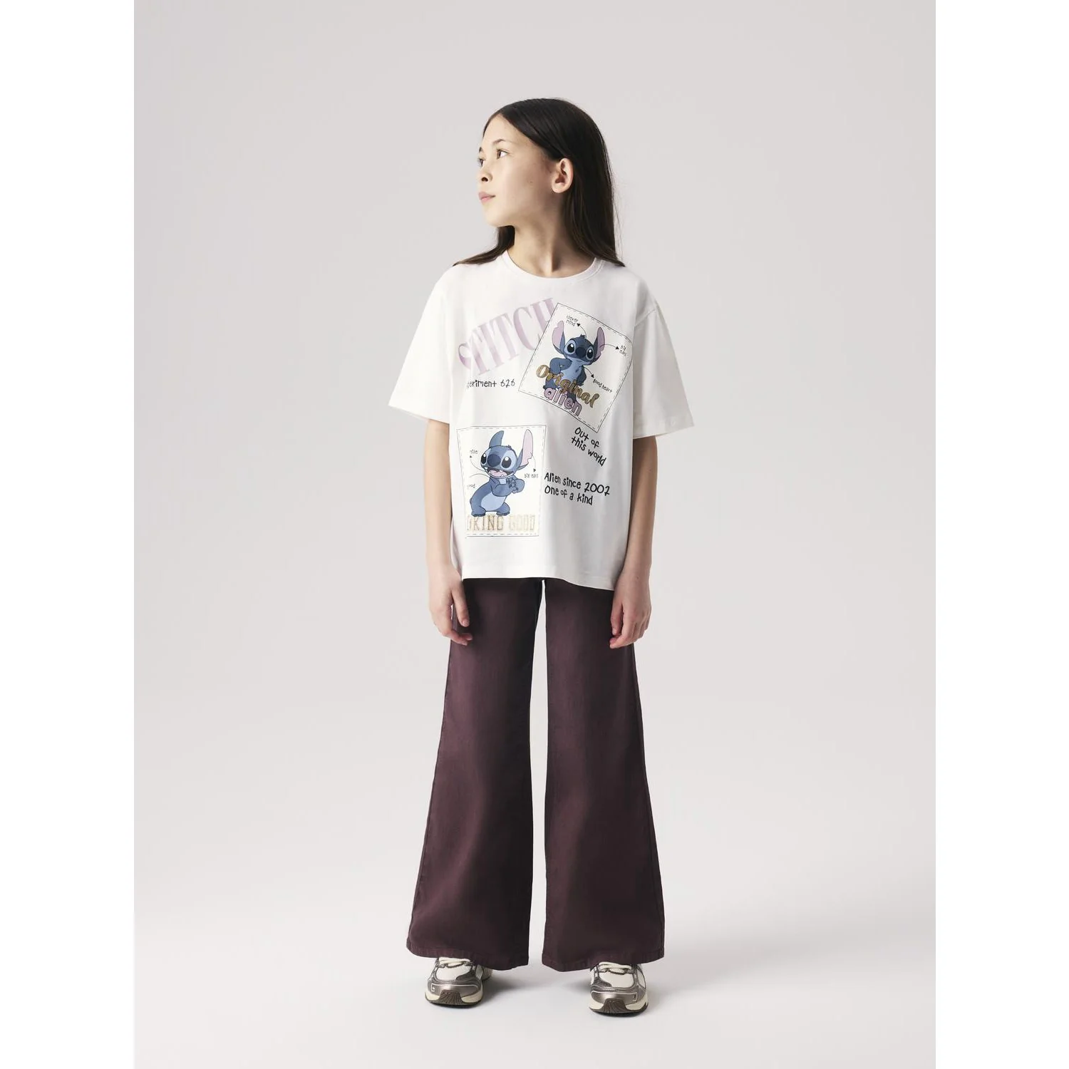 Name It French Roast Nkfrose Wide Twi Pants 1115-Tp Noos - Image 2
