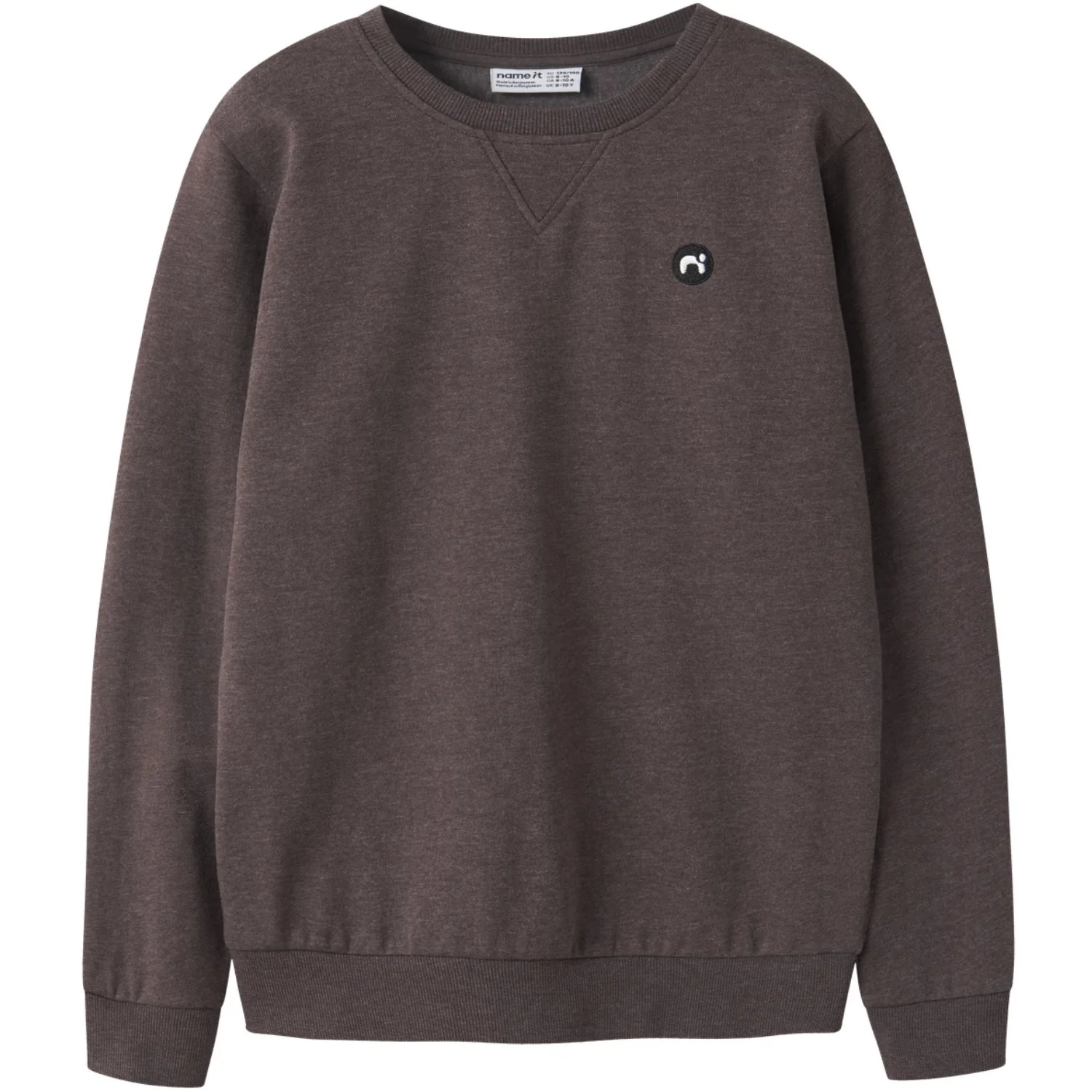 Name It French Roast Nkmvimo Ls Sweat Bru Noos