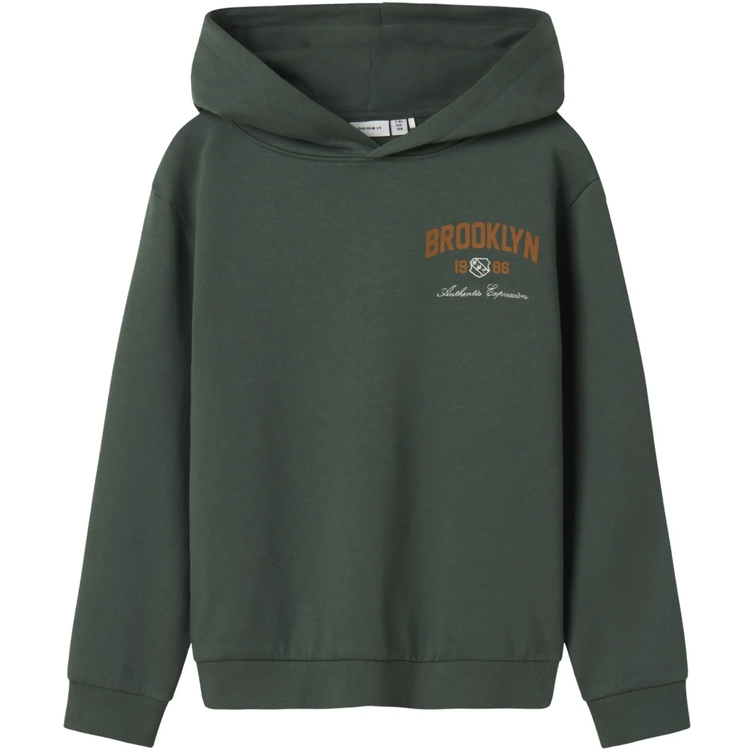 Name It Garden Topiary Nkmnewi Ls Nreg Sweat Wh Bru