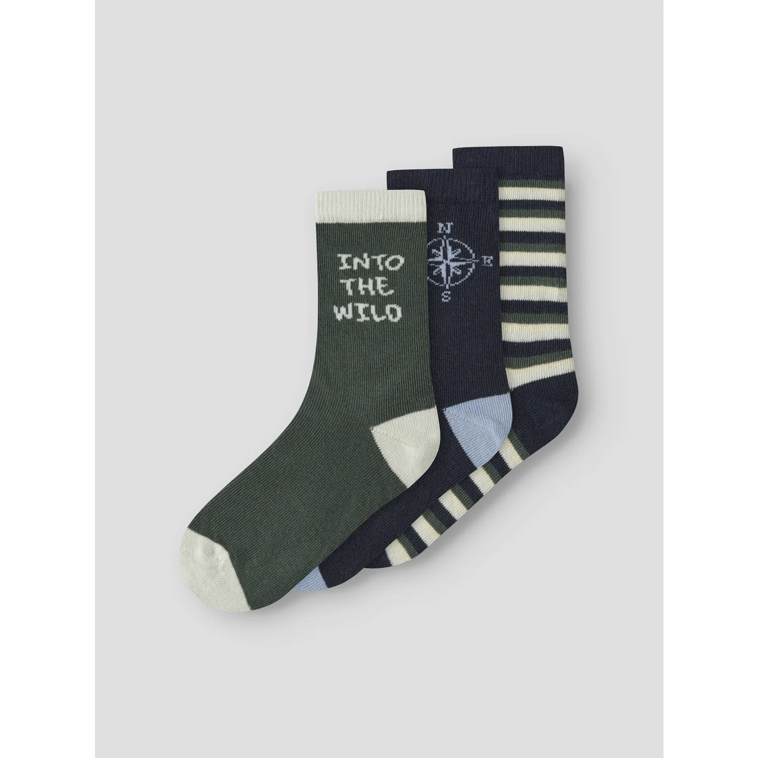 Name It Garden Topiary Nmmharlan 3P Socks - Image 4