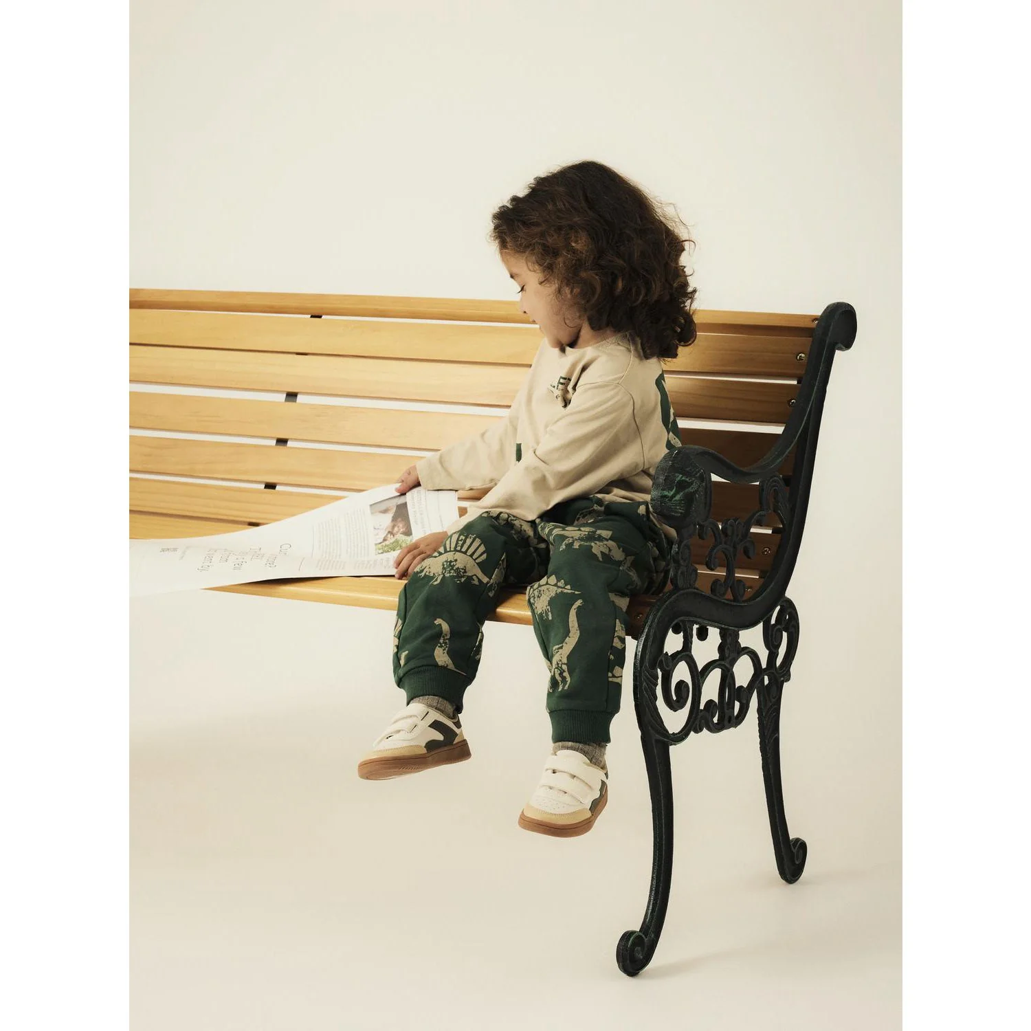 Name It Garden Topiary Nmmnilaus Nreg Sweat Pants Bru - Image 2
