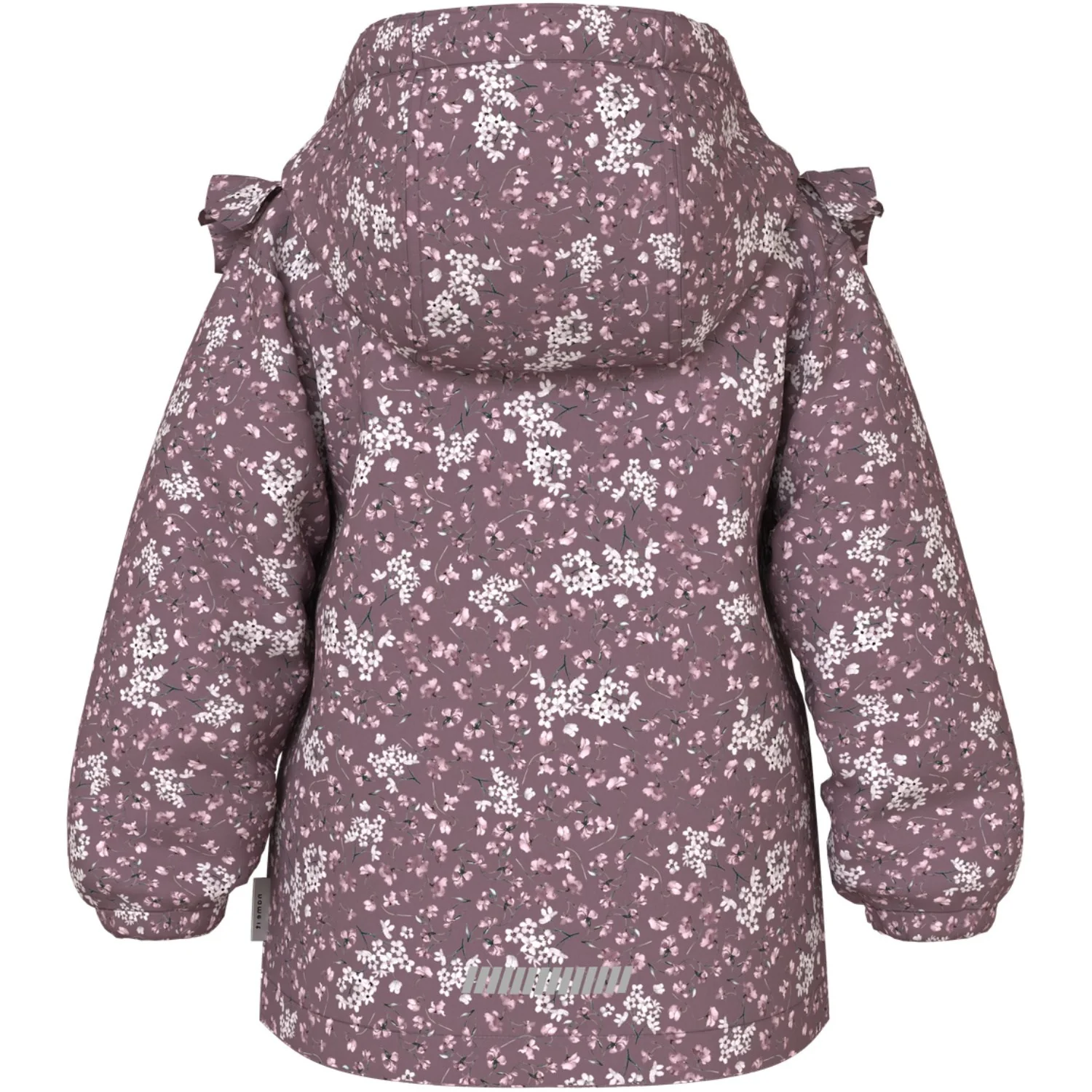 Name It Grape Shake Floral Dream Nmfalfa08 Softshell Jacket Frill Aop Fo - Image 2