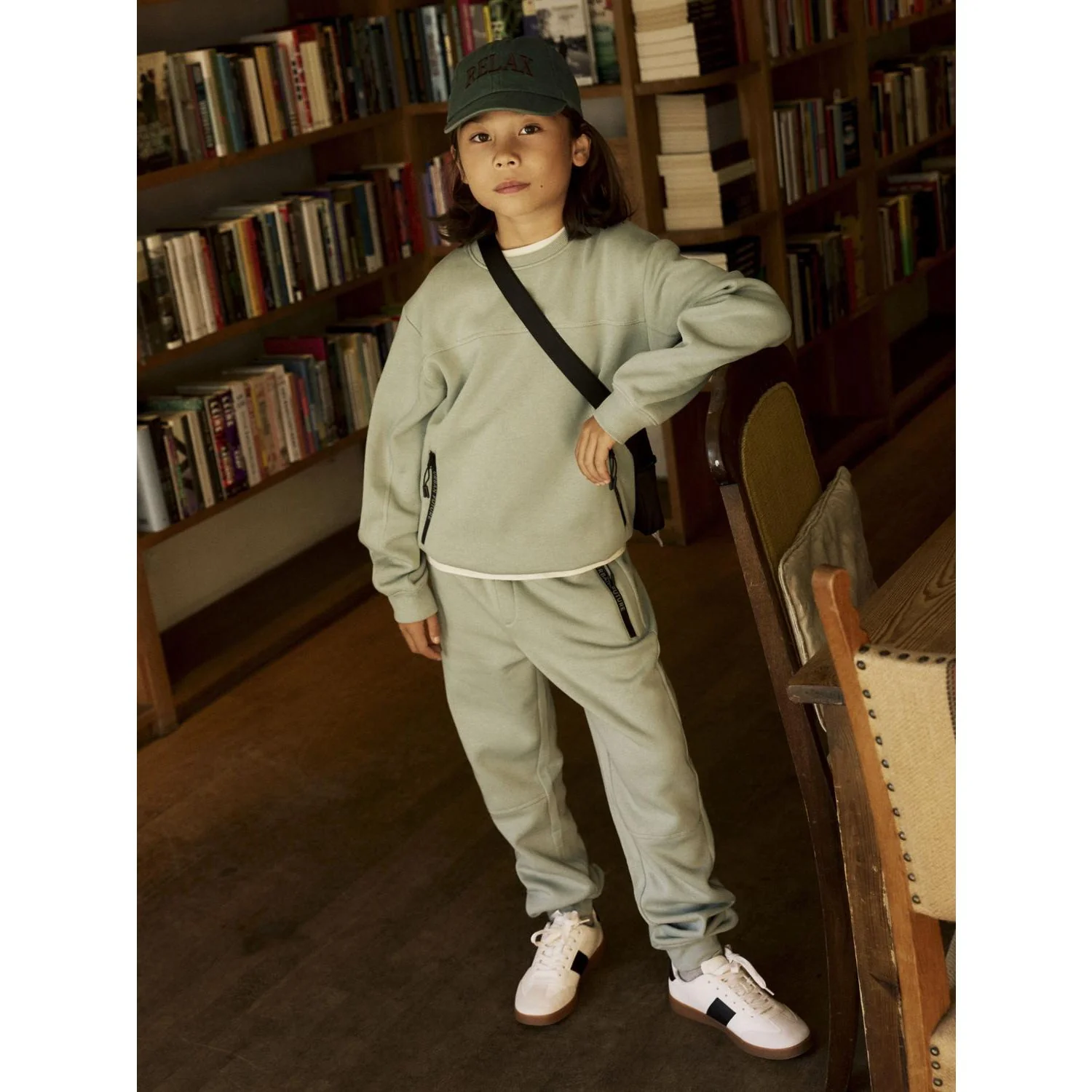 Name It Green Milieu Nkmleo Ls Nreg Sweat Bru - Image 2