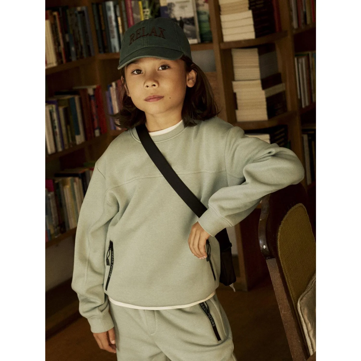 Name It Green Milieu Nkmleo Ls Nreg Sweat Bru - Image 3