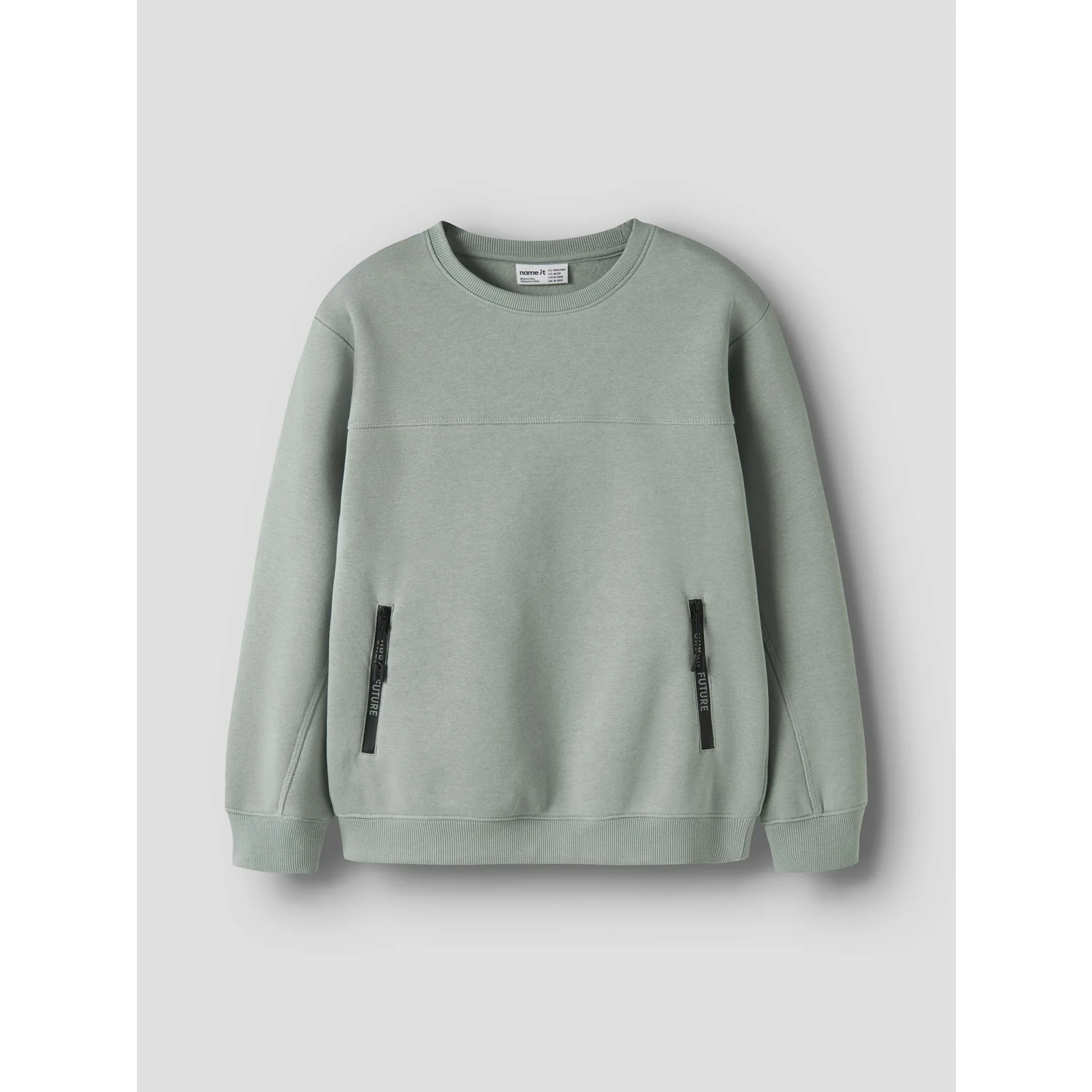 Name It Green Milieu Nkmleo Ls Nreg Sweat Bru - Image 4