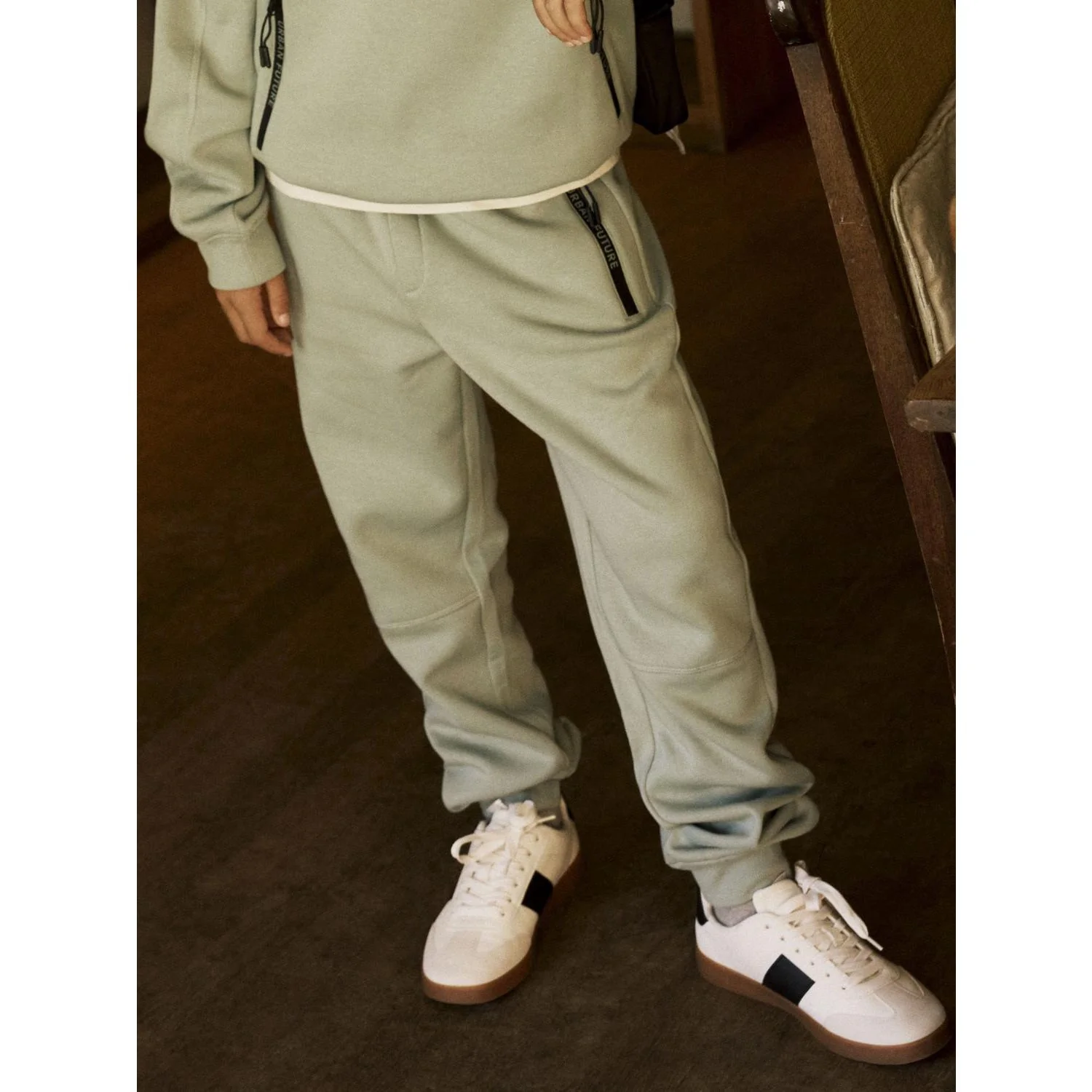 Name It Green Milieu Nkmleo Nreg Sweat Pants Bru - Image 3