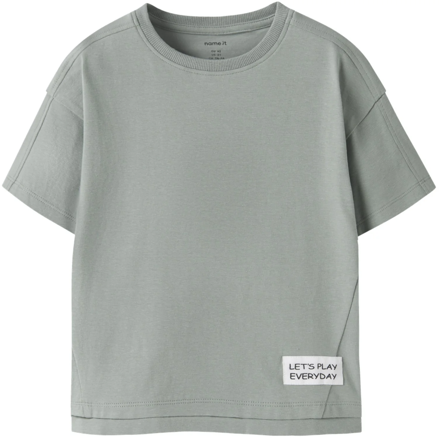 Name It Green Milieu Nmmleonardo Ss Nreg Top