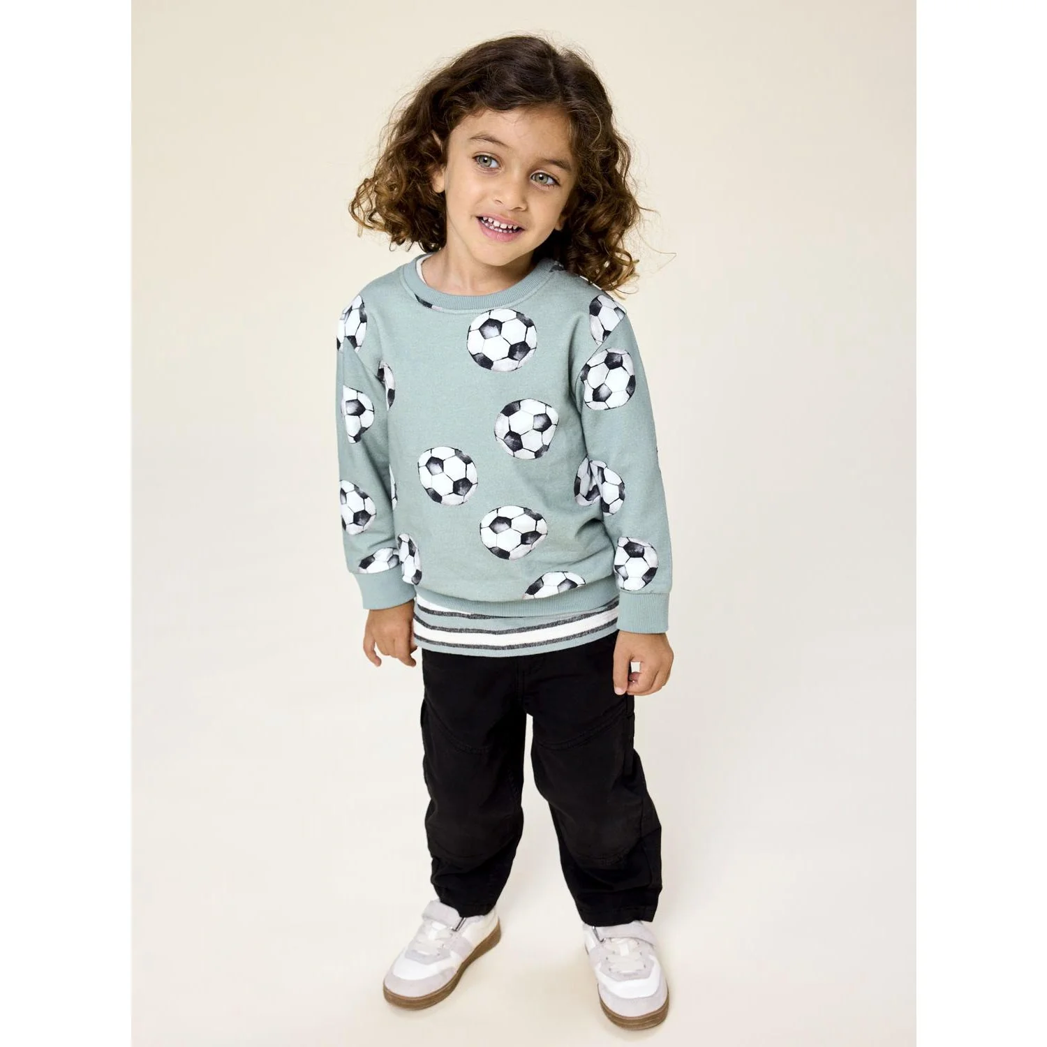 Name It Green Milieu Nmmlouie Ls Nreg Sweat Bru Box - Image 2