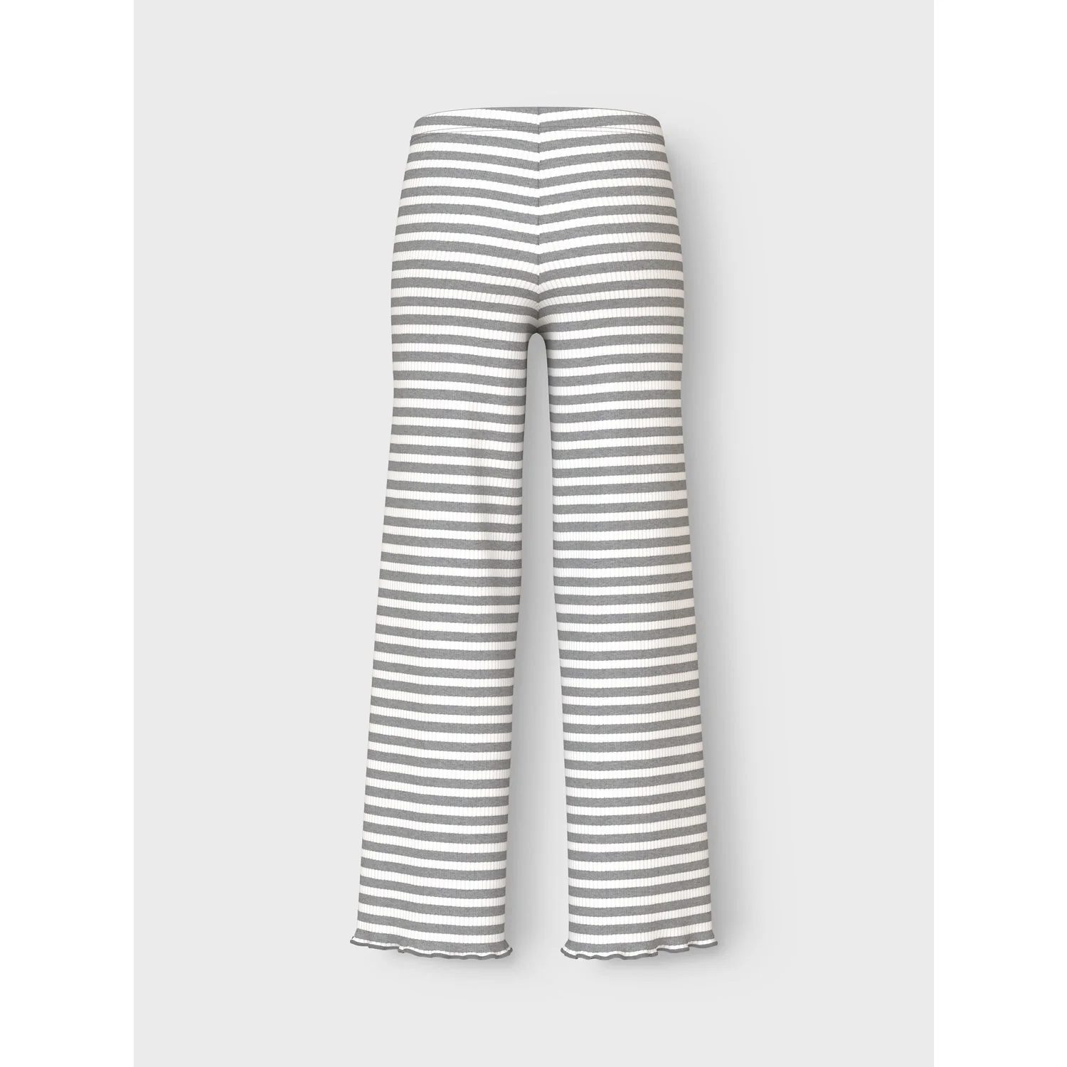 Name It Grey Melange Cloud Dancer Nkfvemma Pants - Image 3