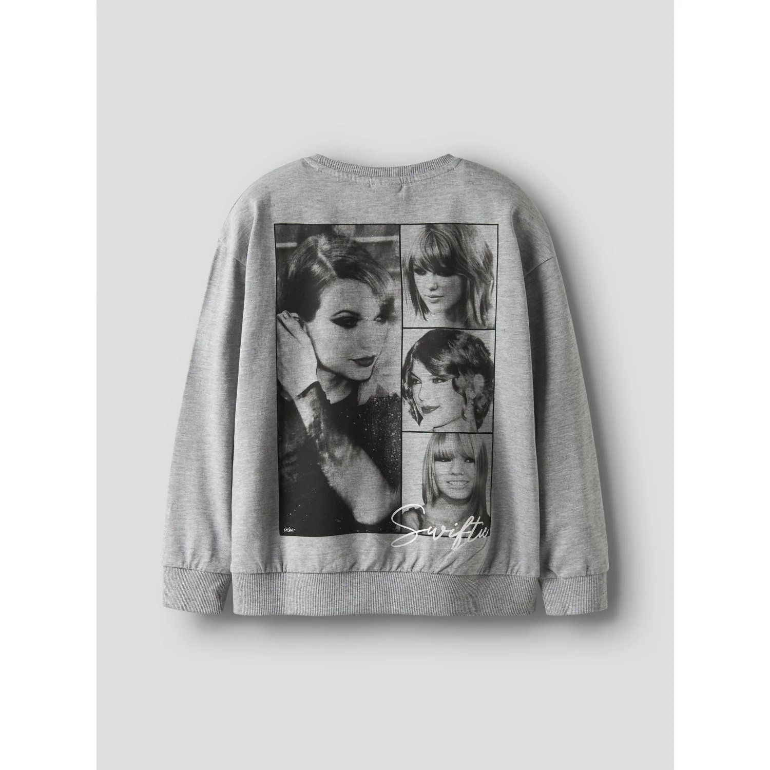 Name It Grey Melange Nkfjixis Cicons Rlx Sweat Unb Sky - Image 3